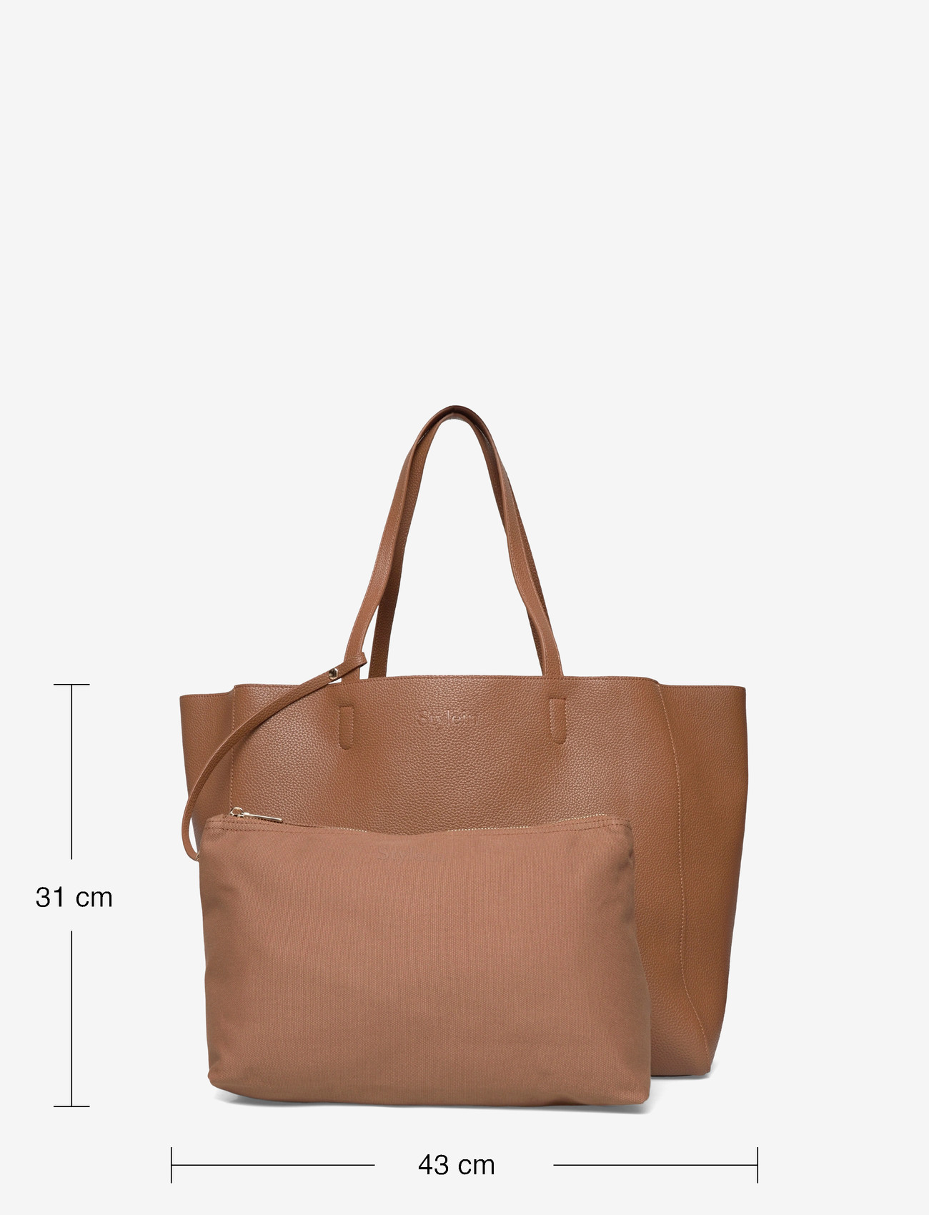 Stylein - YACHT BAG GRAIN - tote bags - tan - 3