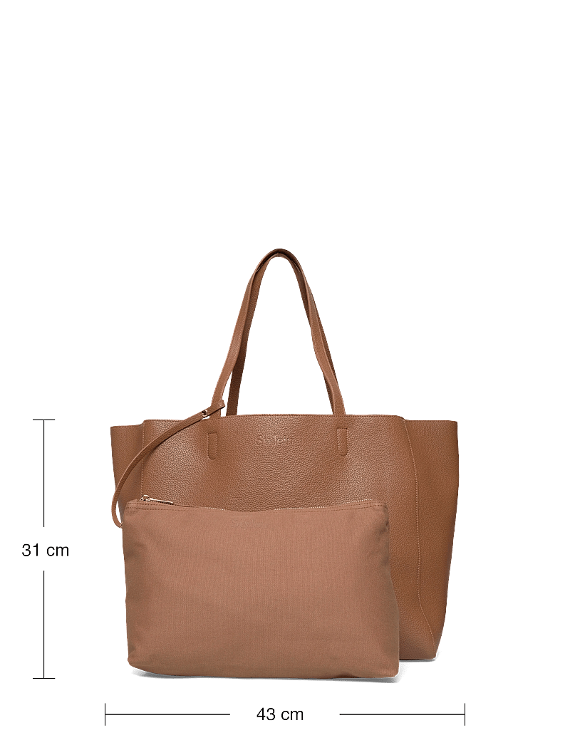 Stylein - YACHT BAG GRAIN - tote bags - tan - 3