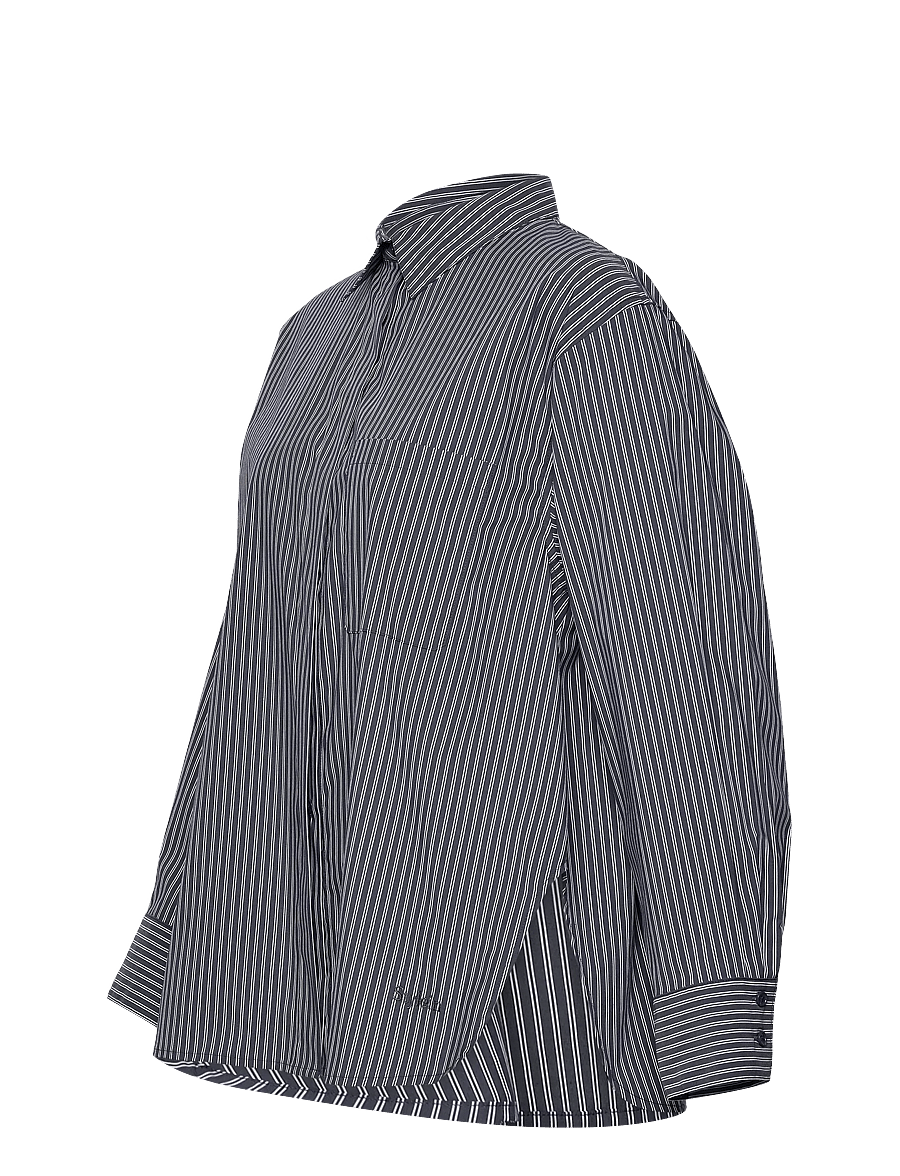Stylein - JANSELL SHIRT - teksasärgid - steel blue stripe - 3