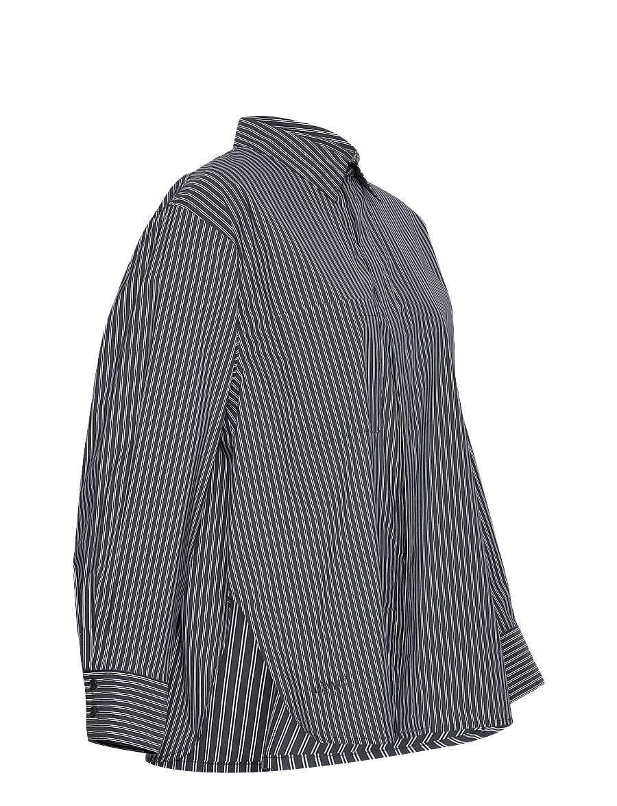 Stylein - JANSELL SHIRT - teksasärgid - steel blue stripe - 4