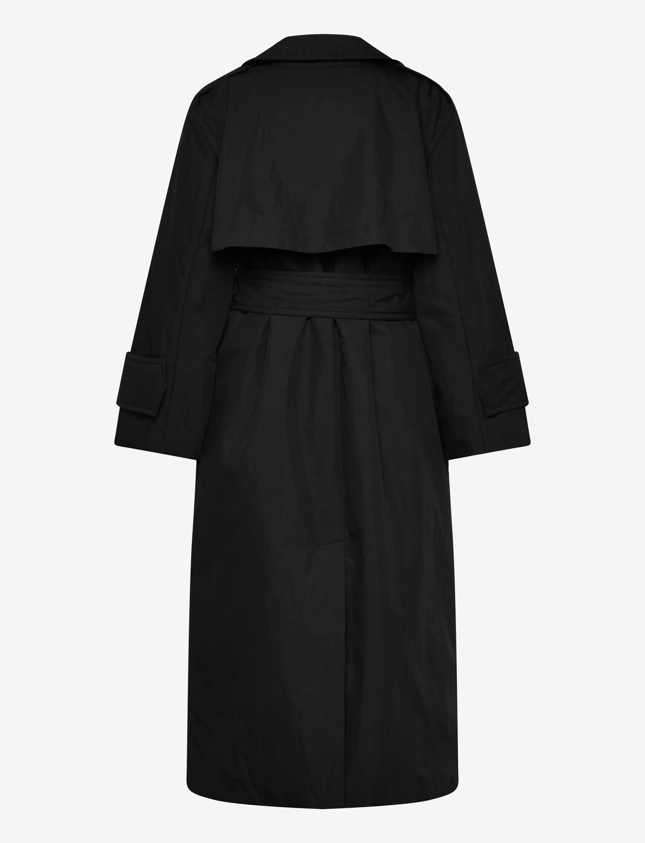 Stylein - SANDRA PADDED TRENCH - trenchcoats - black - 2
