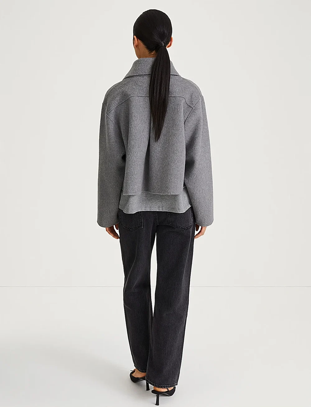 Stylein - TEANO JACKET - villased jakid - mid grey - 4