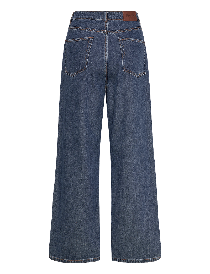 Stylein - KAYNE DENIM TROUSERS - hosen mit weitem bein - blue - 2