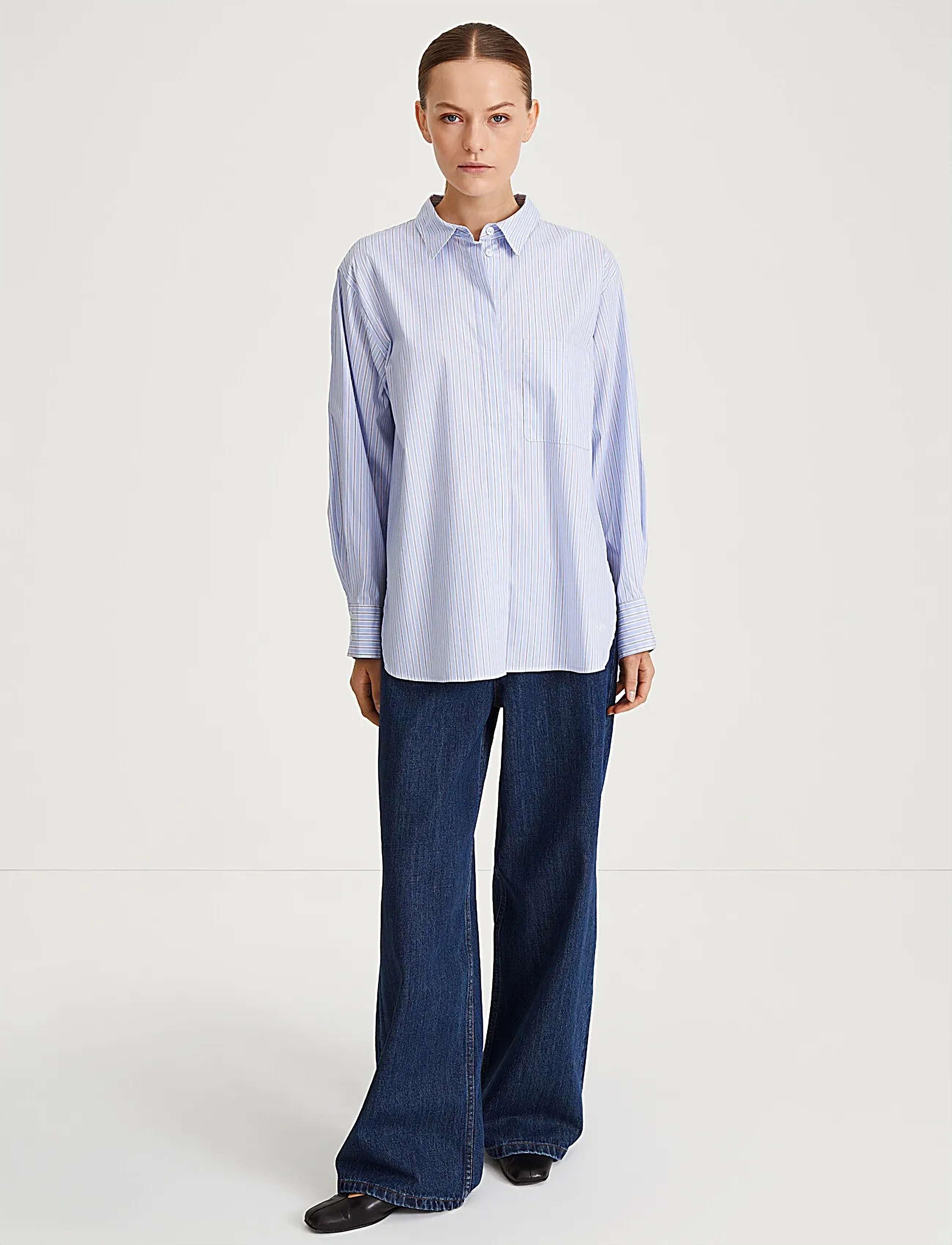 Stylein Jansell Shirt, XS, Shirts, Blau - Long-sleeved, Frauen