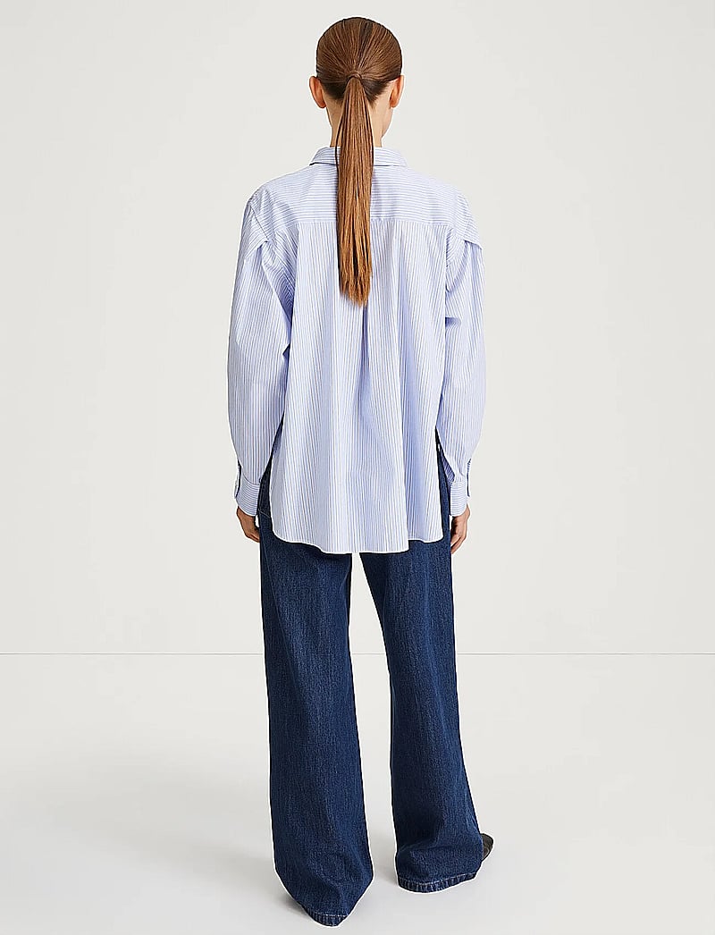 Stylein - JANSELL SHIRT - pitkähihaiset paidat - blue stripe - 4