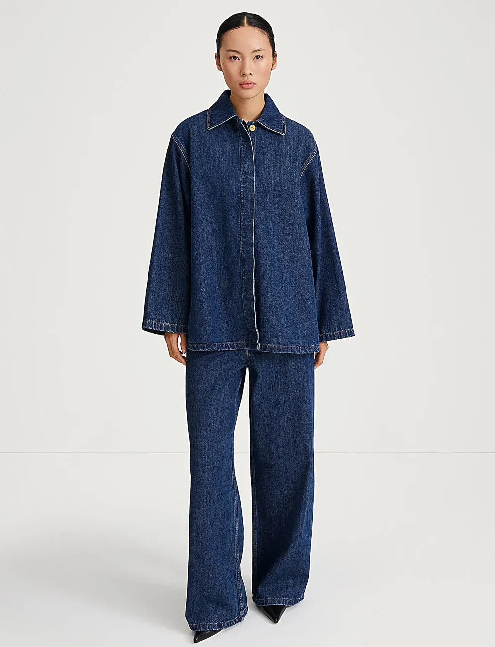 Stylein - KAREN DENIM JACKET - denim jackets - dark vintage blue - 0