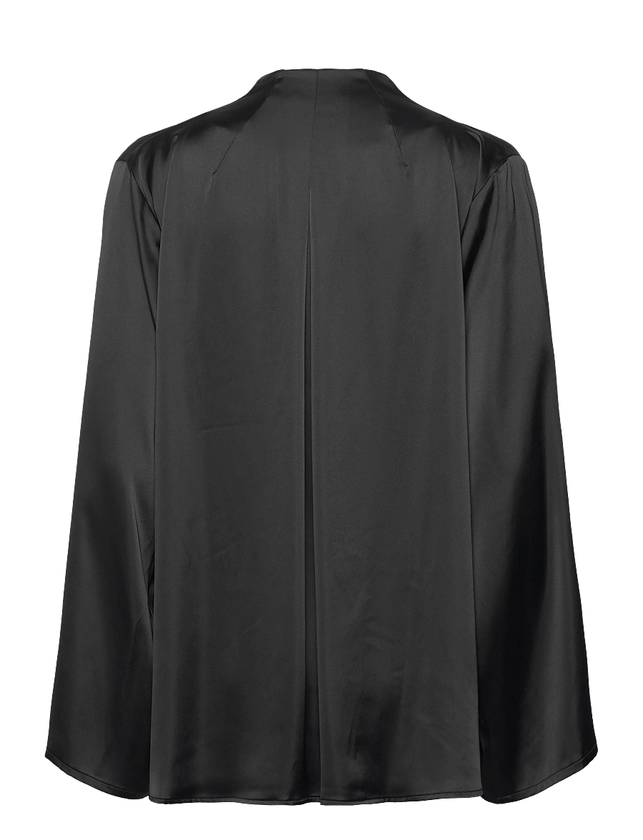 Stylein - MARBY BLOUSE - långärmade blusar - black - 2