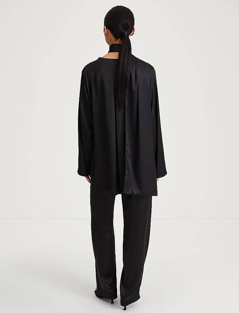 Stylein - MARBY BLOUSE - langärmlige blusen - black - 4