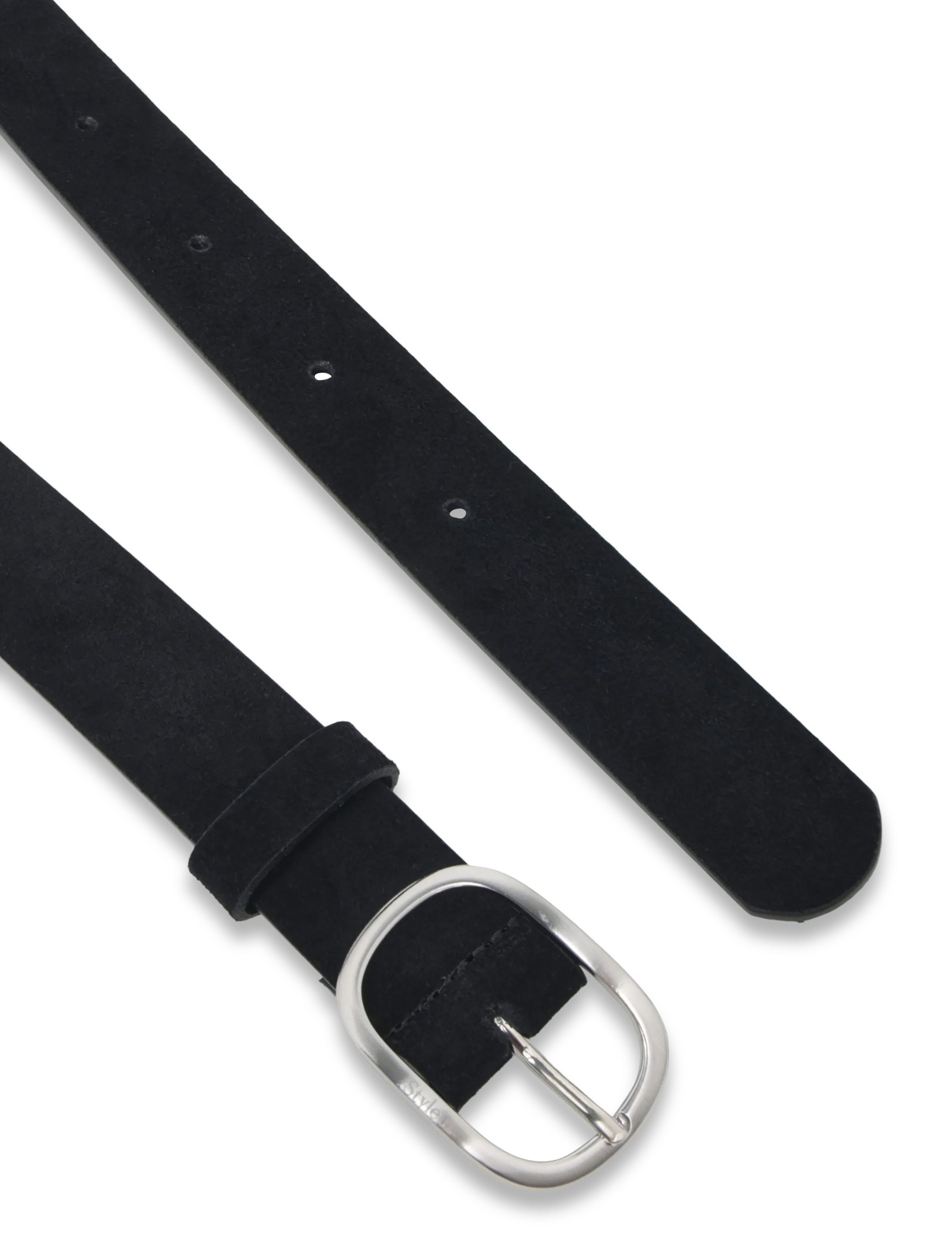 Stylein - VENOSA SUEDE BELT - black - 1