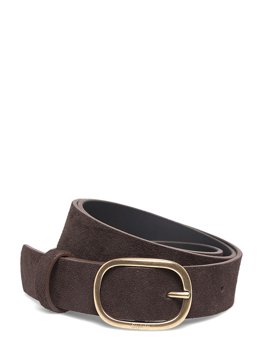Stylein - VENOSA SUEDE BELT - ledergürtel - dark brown - 1