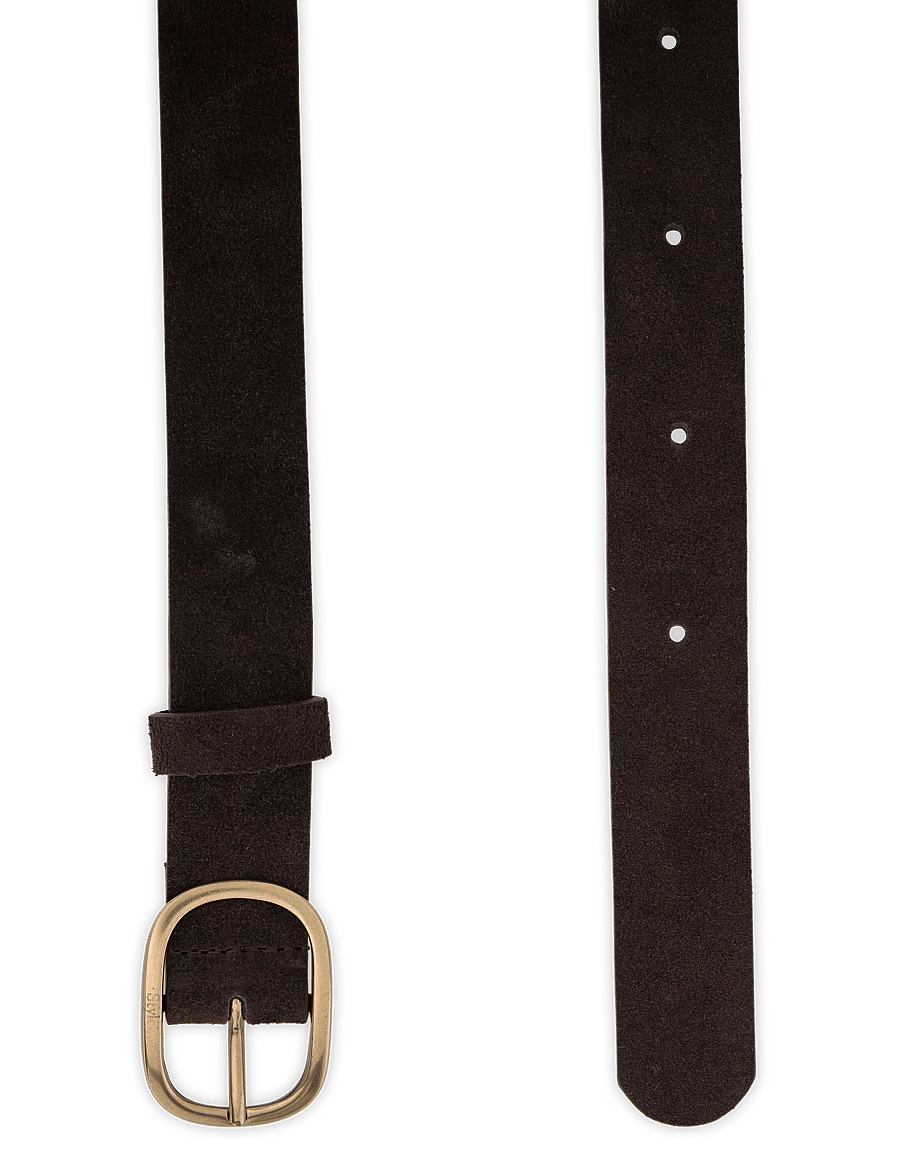 Stylein - VENOSA SUEDE BELT - ledergürtel - dark brown - 2