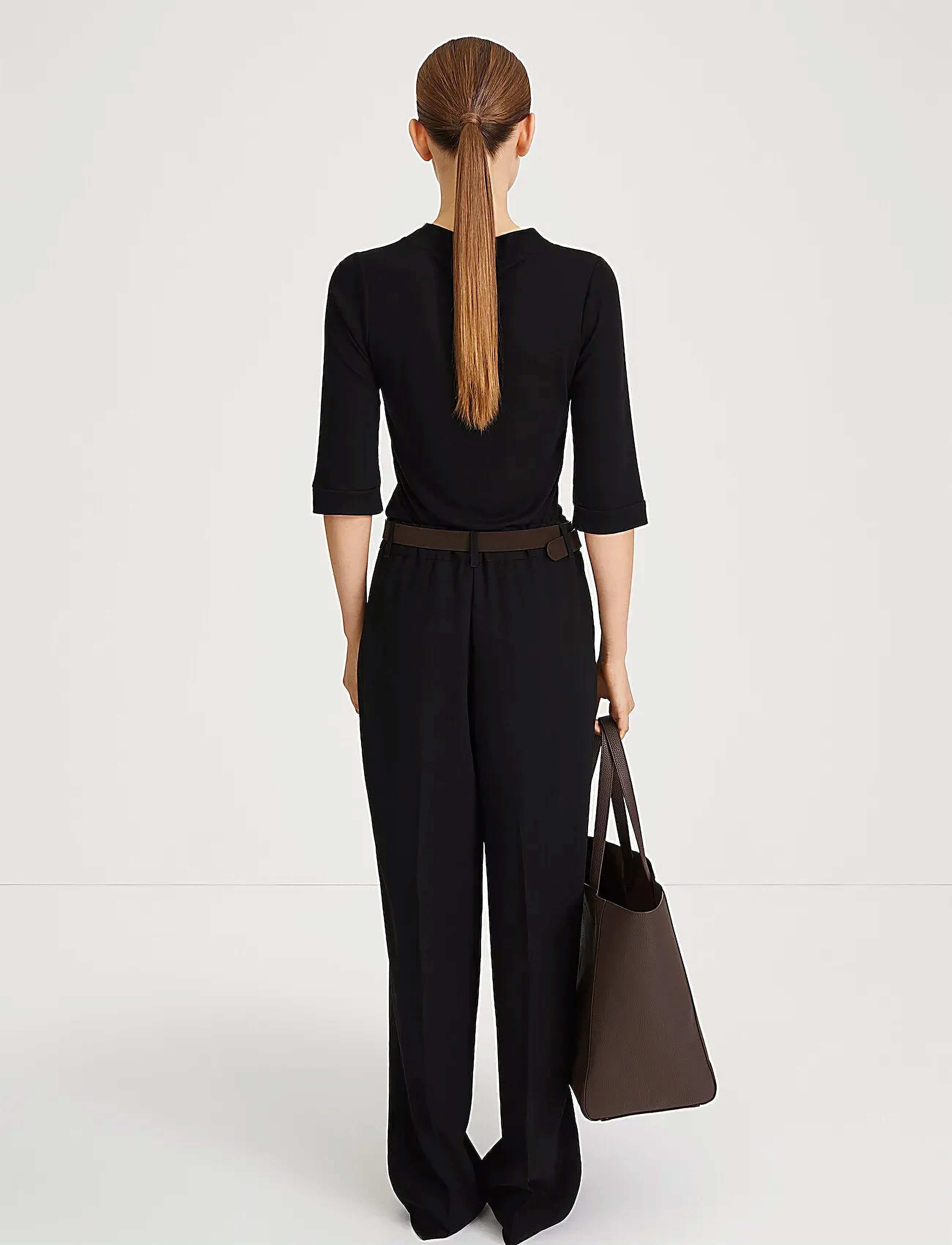 Stylein - VENOSA SUEDE BELT - ledergürtel - dark brown - 5