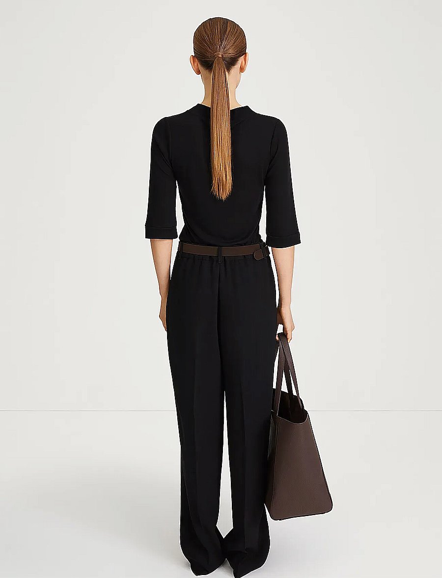 Stylein - VENOSA SUEDE BELT - ledergürtel - dark brown - 5