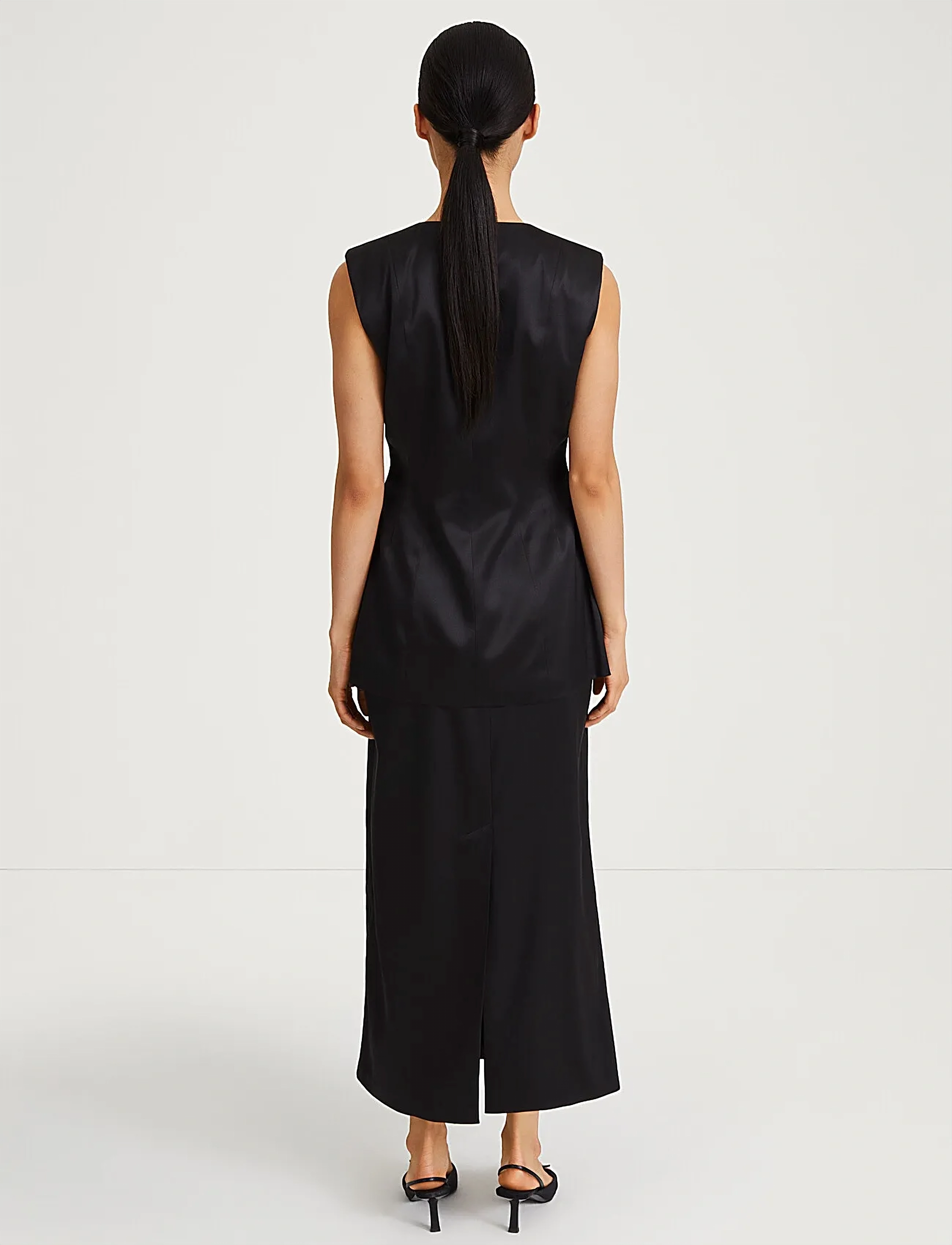 Stylein - BALINA VEST - Ärmellose blusen - black - 4