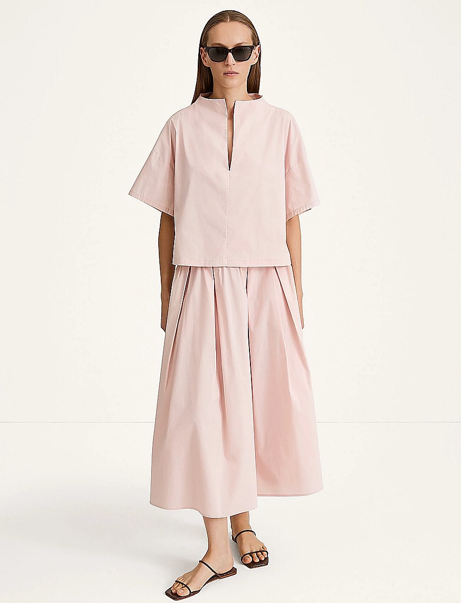 Stylein - JORINA SKIRT - midi-röcke - off pink - 0