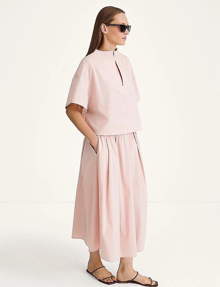 Stylein - JORINA SKIRT - midi-röcke - off pink - 3