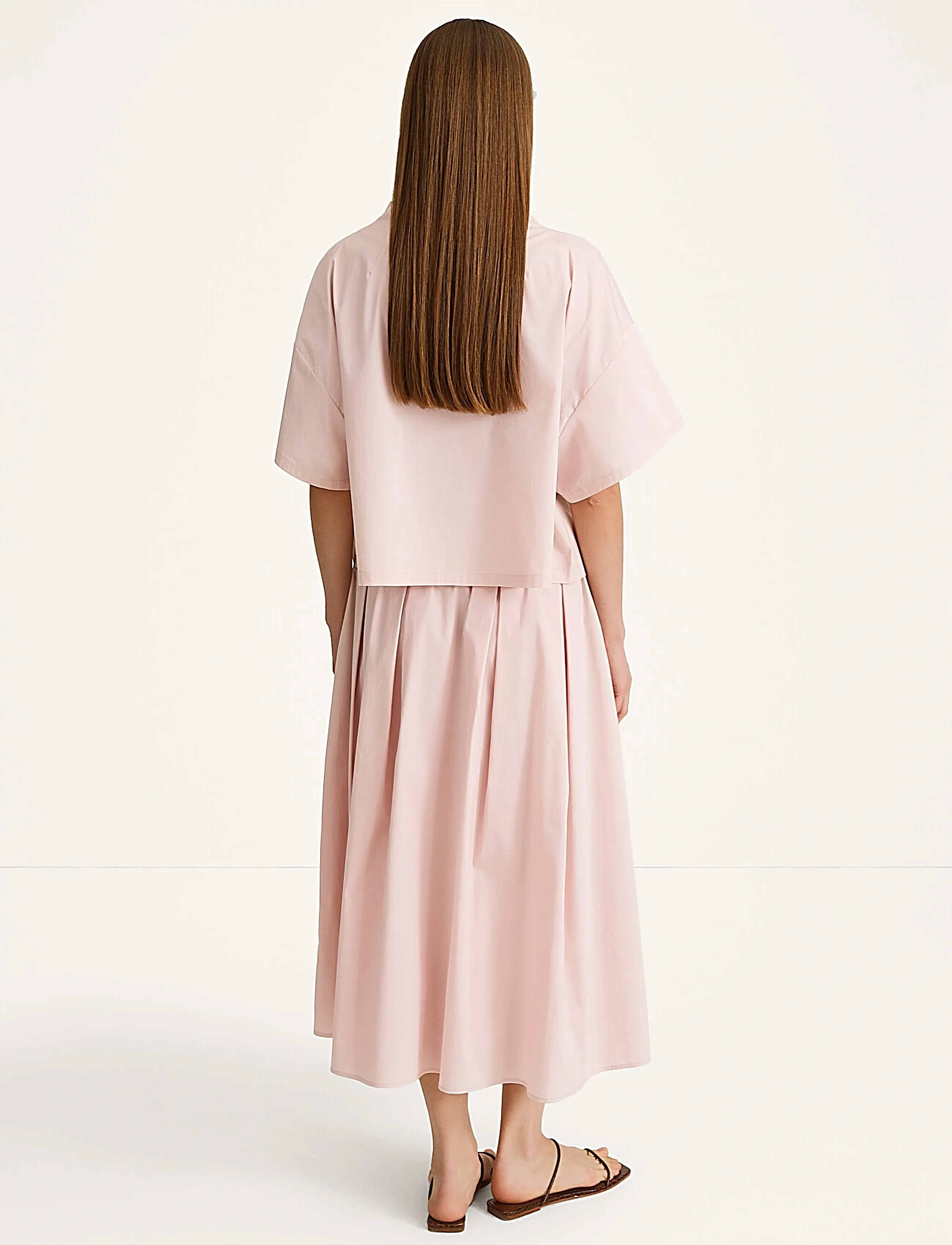 Stylein - JORINA SKIRT - midi-röcke - off pink - 4