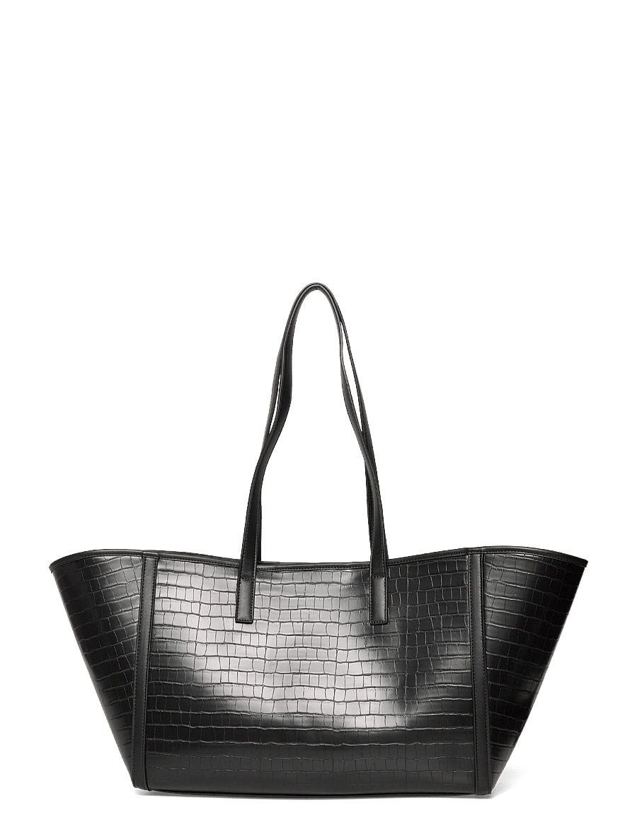 Stylein - YENDI BAG CROCO - tote bags - black - 1