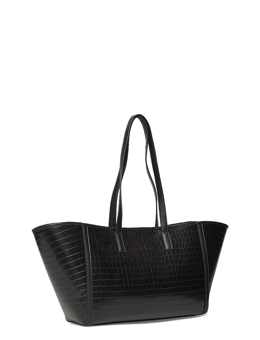 Stylein - YENDI BAG CROCO - tote bags - black - 2