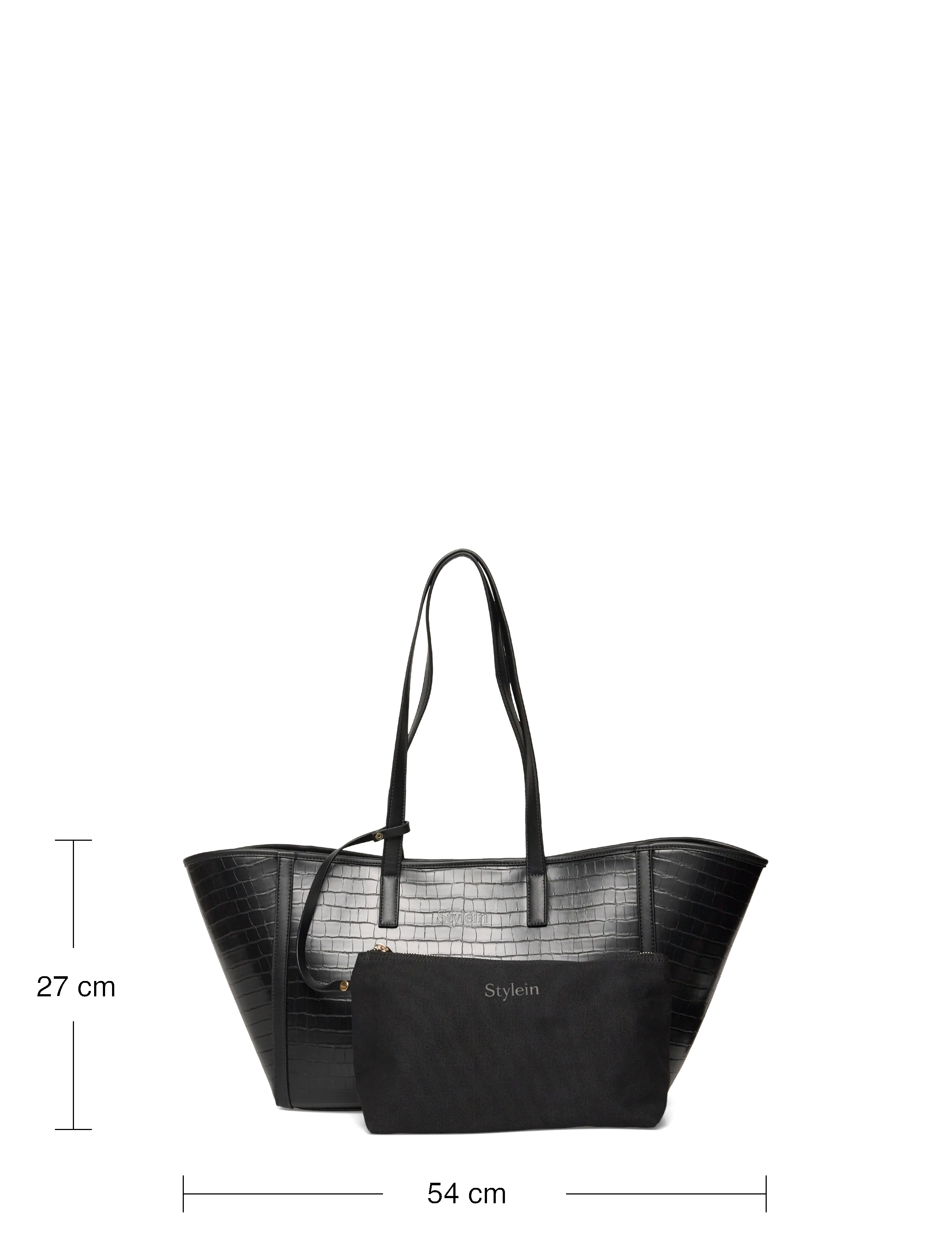 Stylein - YENDI BAG CROCO - aksesuarai - black - 3