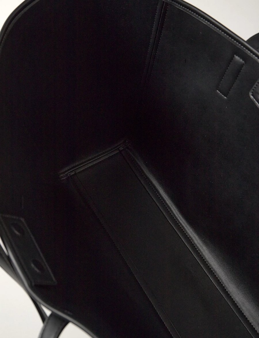 Stylein - YENDI BAG CROCO - tote bags - black - 5
