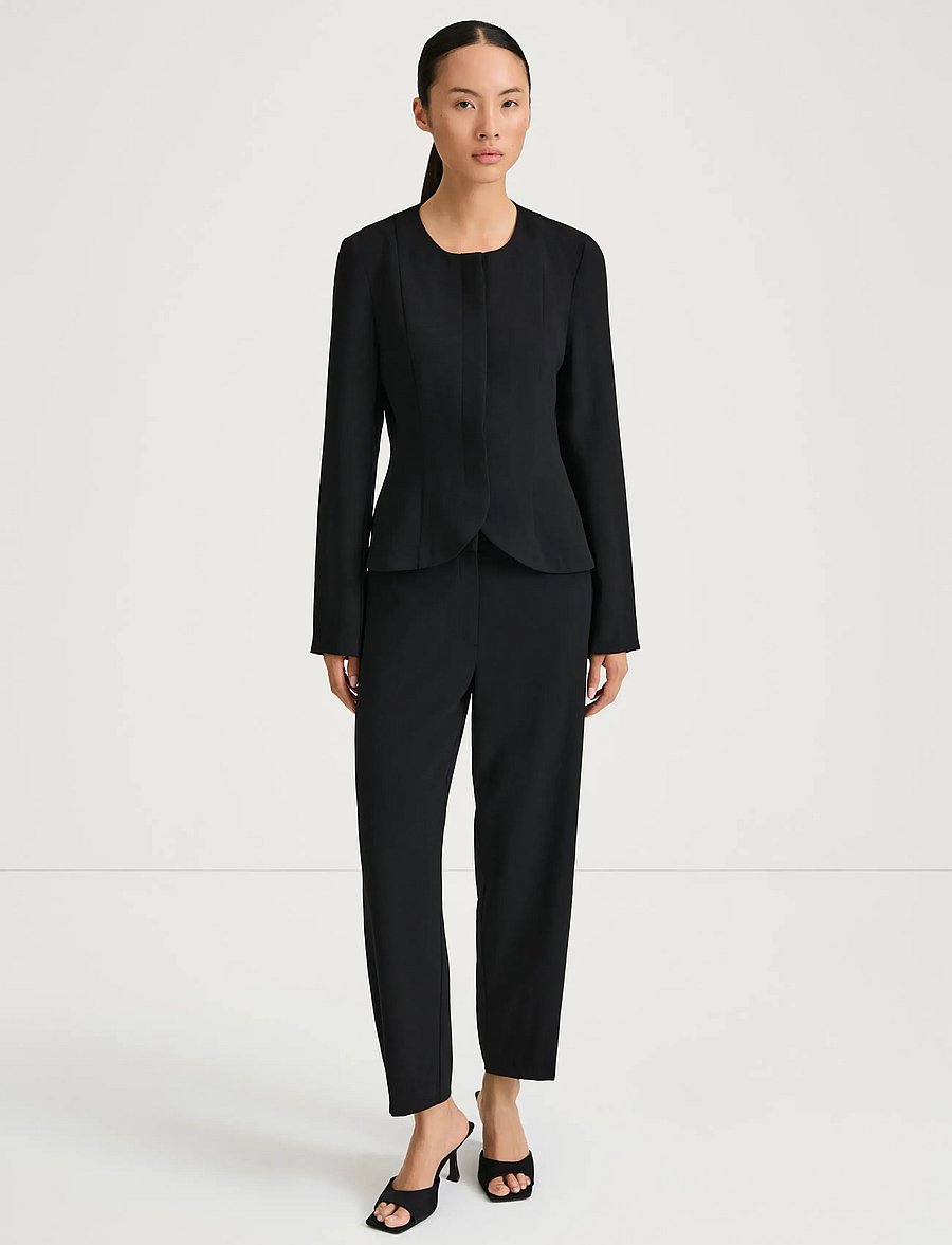 Stylein - BRIENNE BLOUSE - single breasted blazers - black - 0