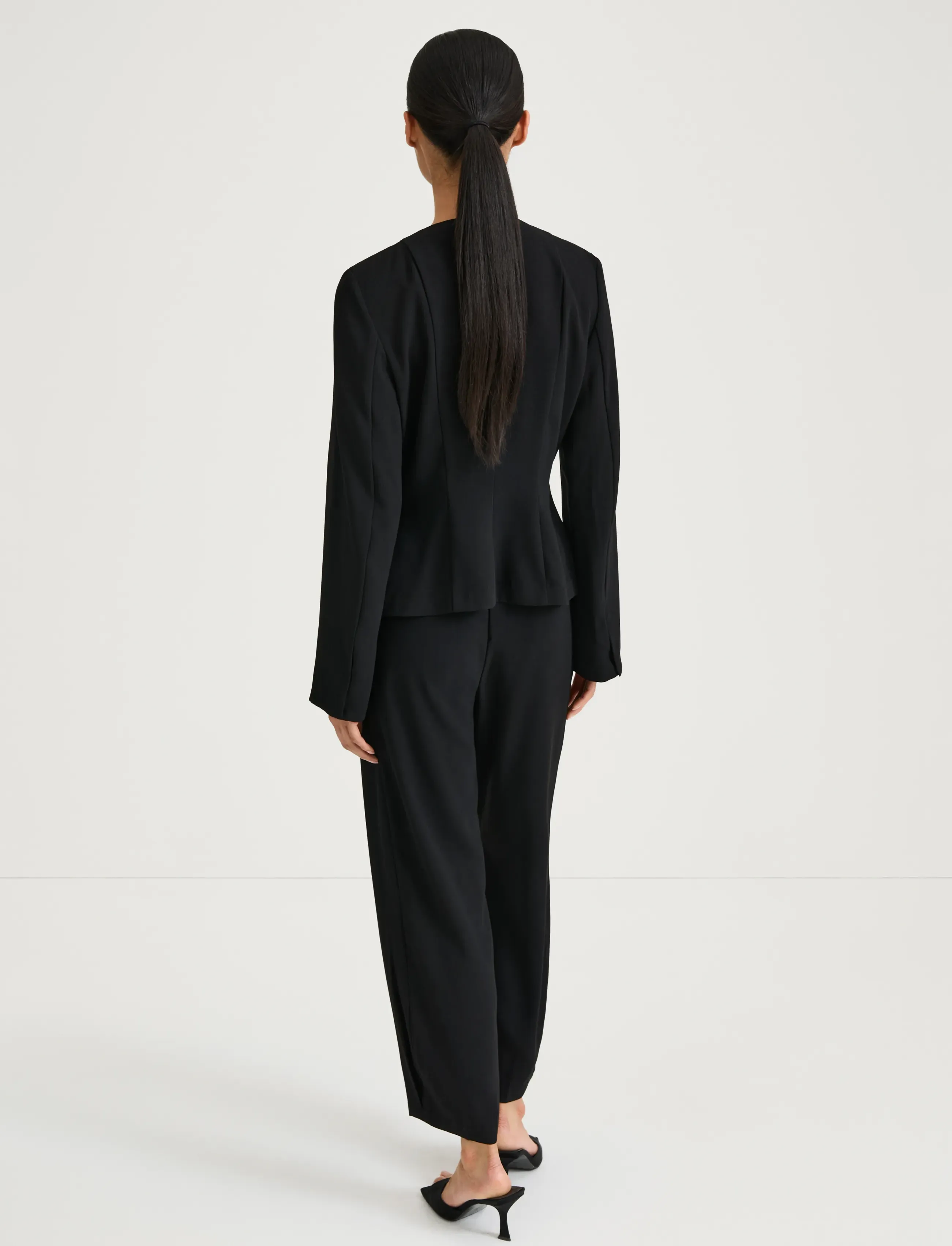 Stylein - BRIENNE BLOUSE - single breasted blazers - black - 4