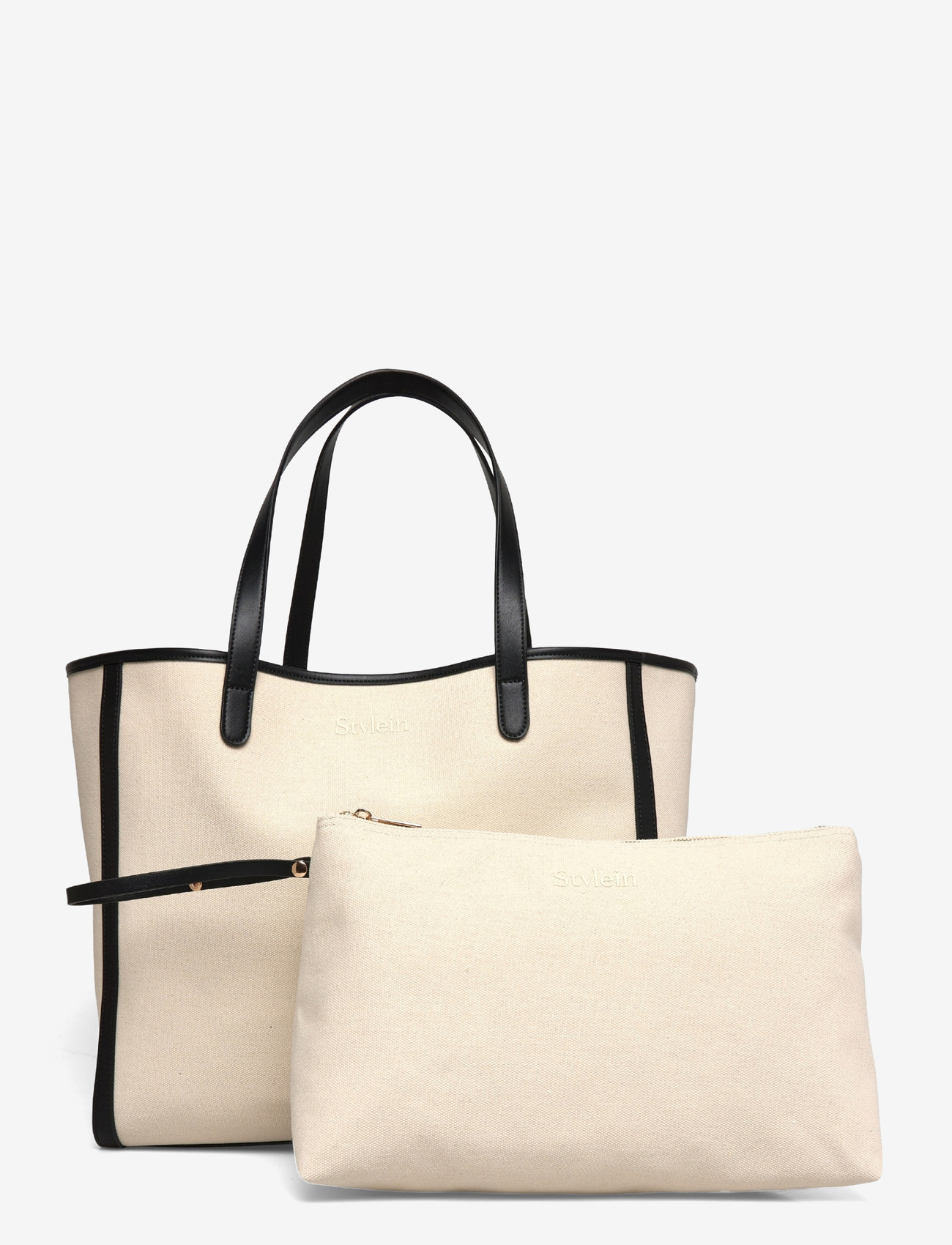 Stylein - YACHT CANVAS BAG - cream/black - 0