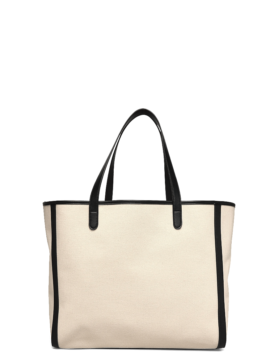 Stylein - YACHT CANVAS BAG - tote bags - cream/black - 1