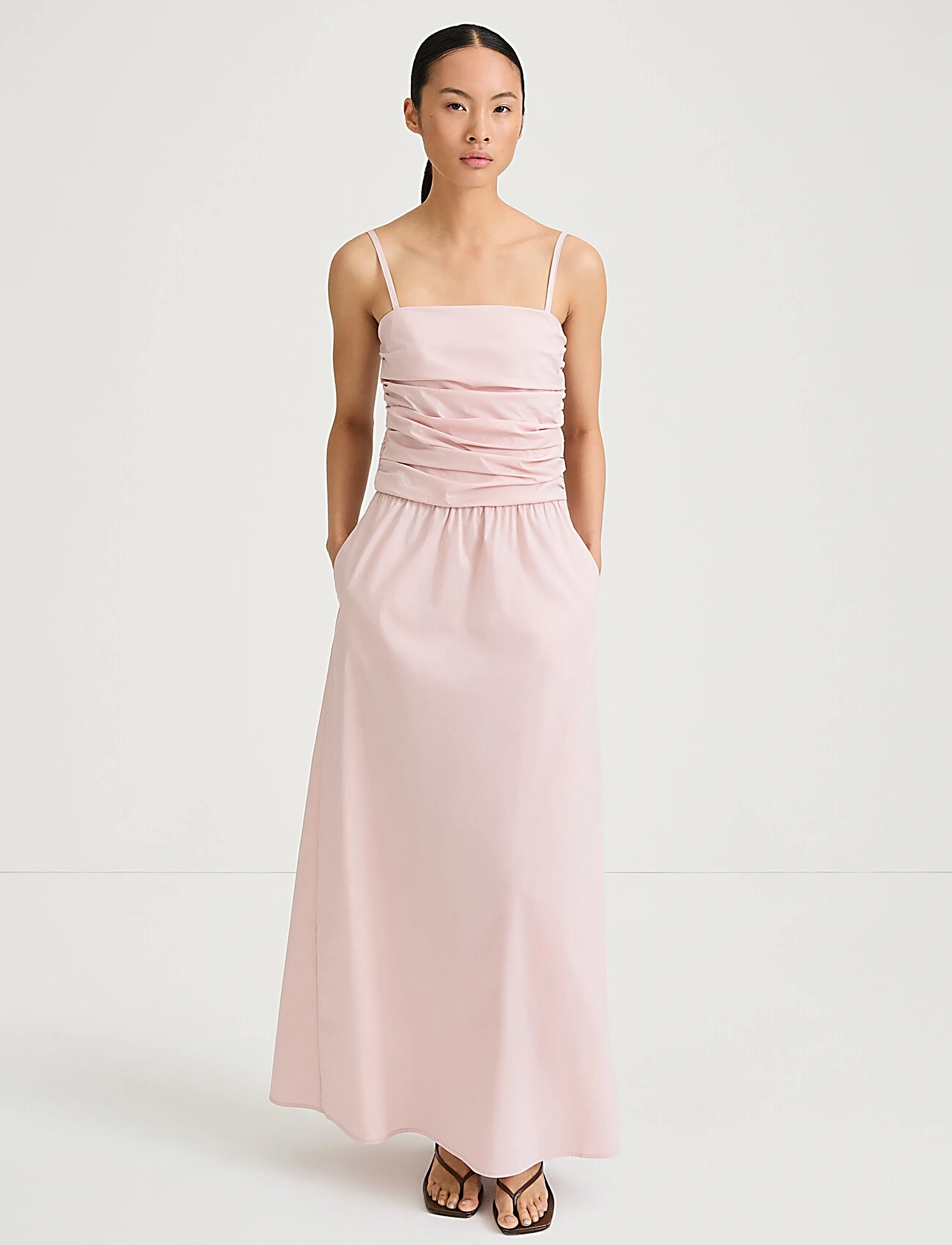 Stylein Jamila, M, Designer, Rosa - Maxi Dress, Frauen