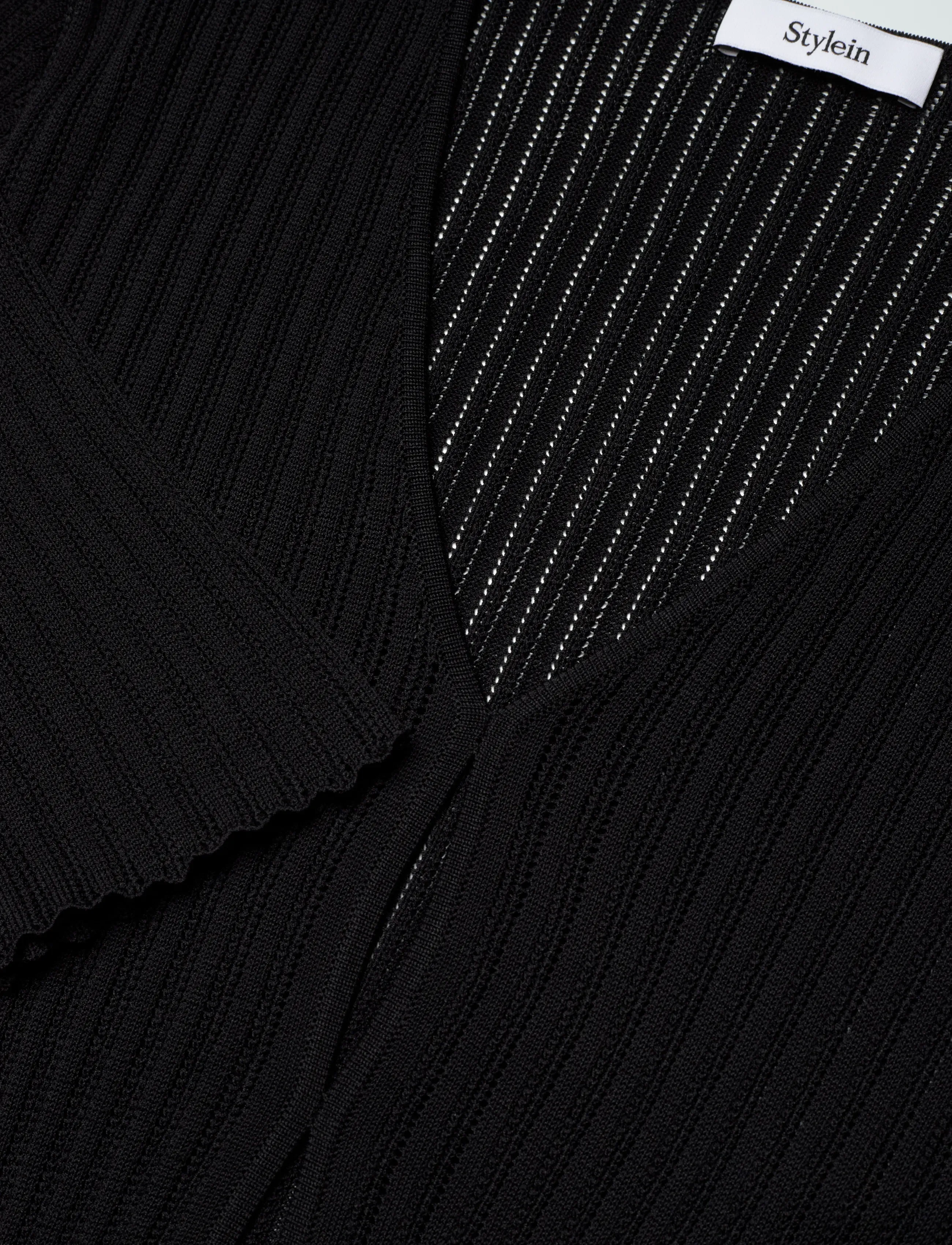 Stylein - ANDREA - kootud kleidid - black - 5