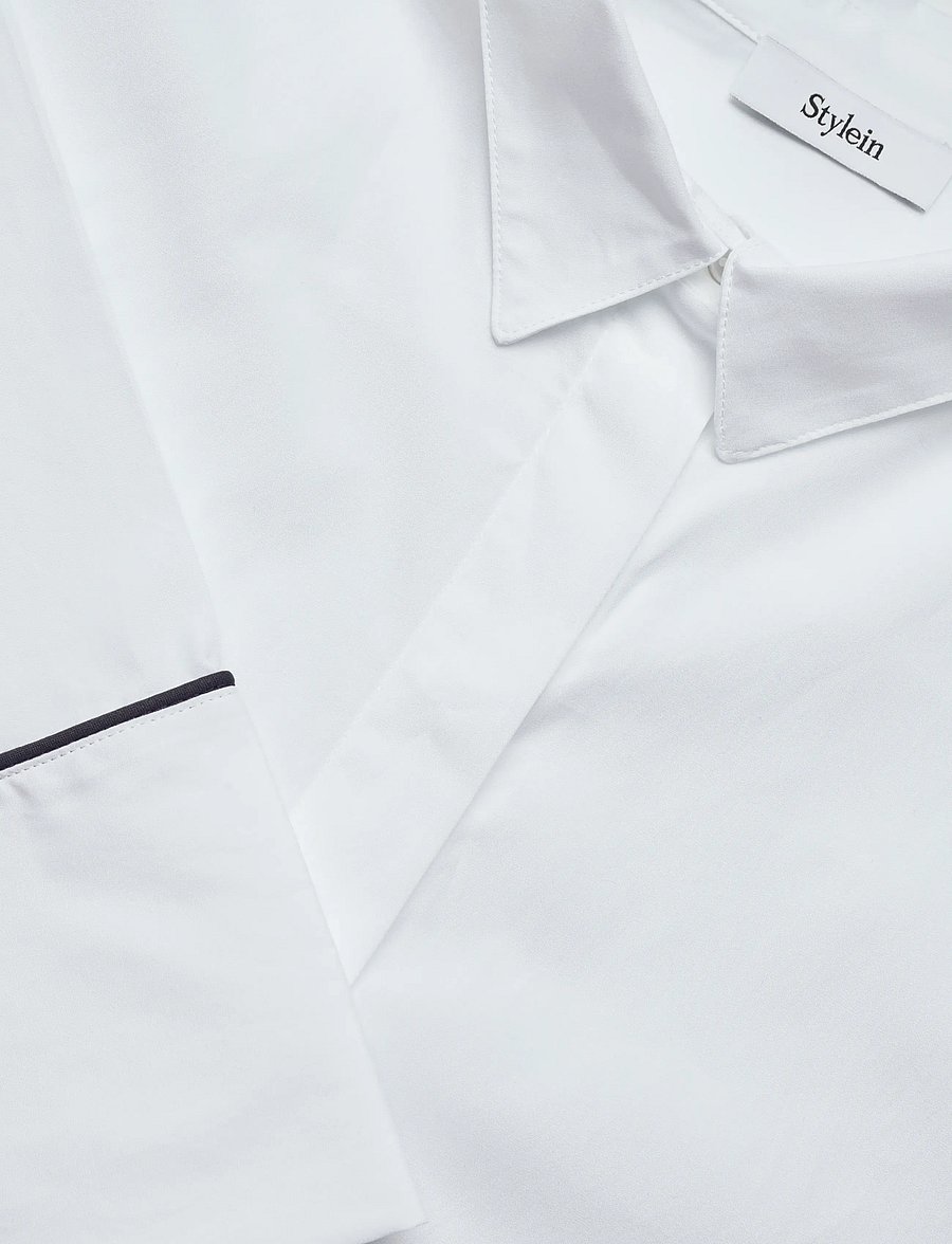 Stylein - JOVANNA SHIRT - jeanshemden - white - 5