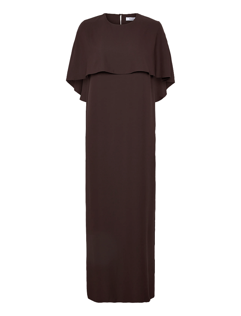 Stylein - MAXINE DRESS - aftenkjoler - coffee - 1