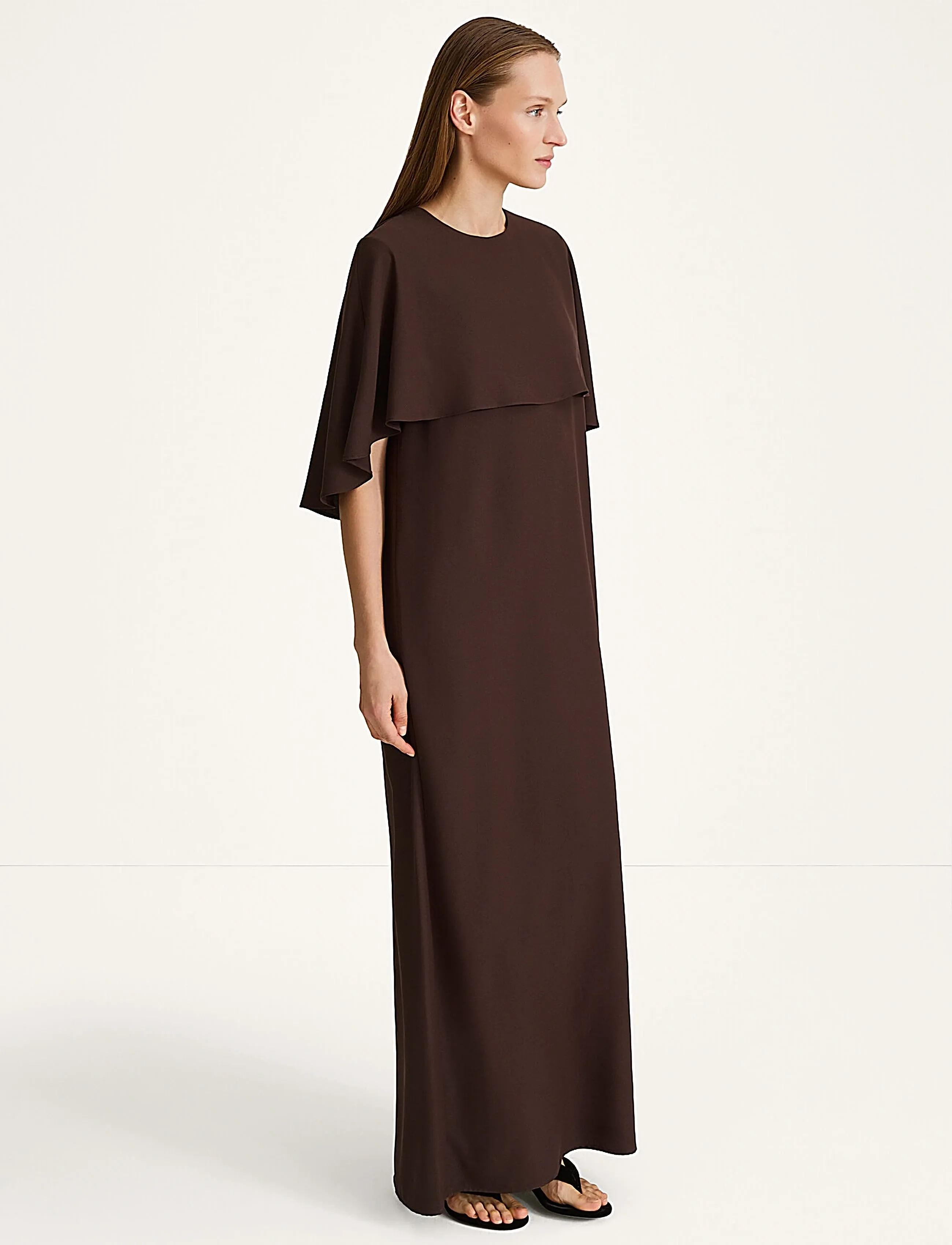 Stylein - MAXINE DRESS - aftonklänningar - coffee - 3