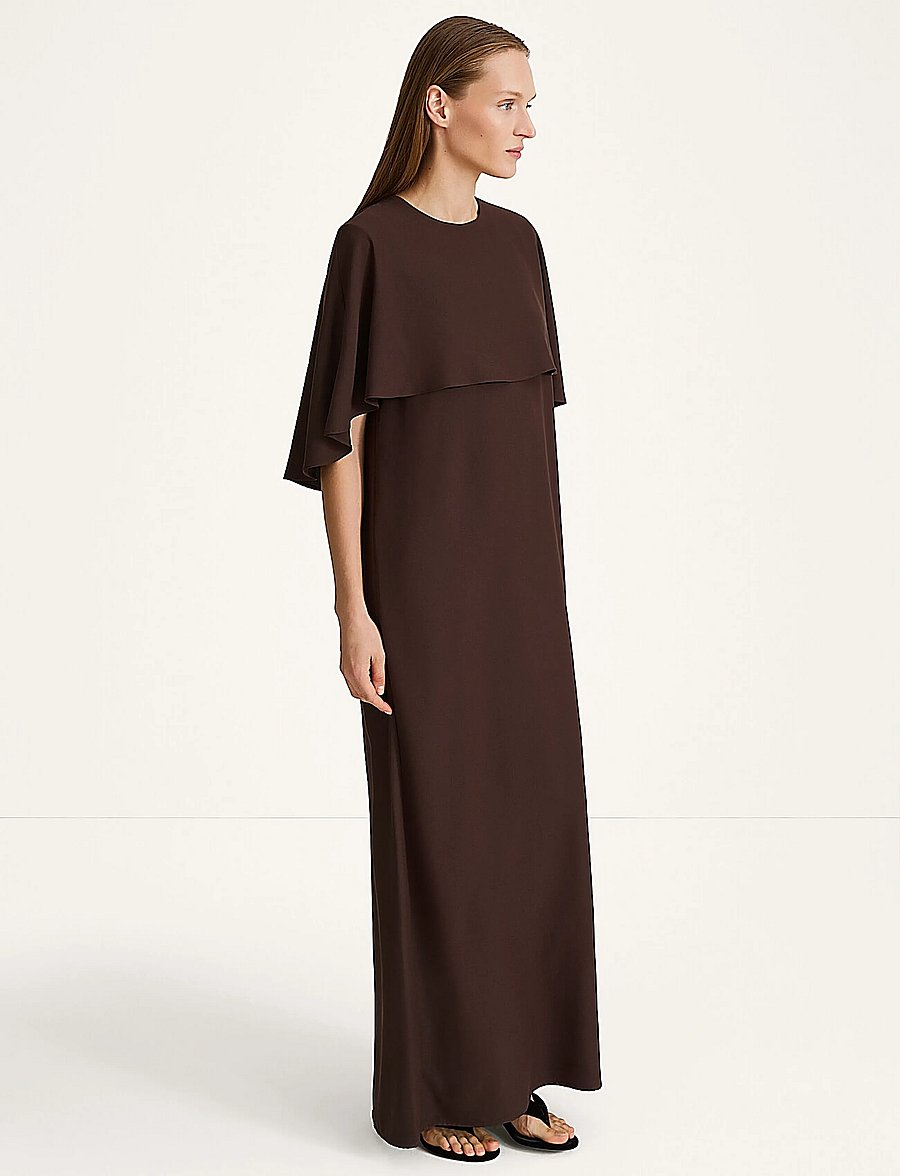 Stylein - MAXINE DRESS - aftonklänningar - coffee - 3