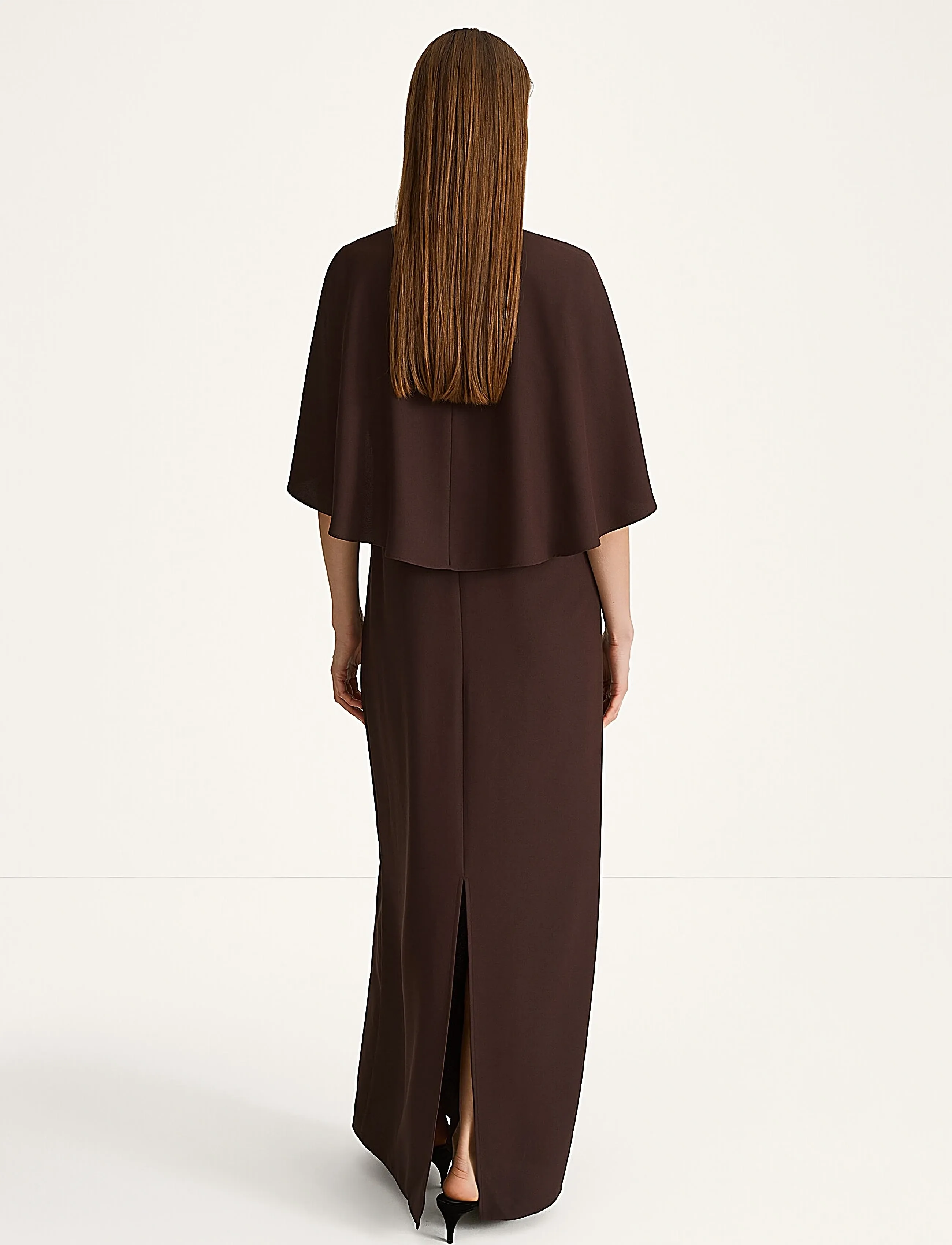 Stylein - MAXINE DRESS - aftonklänningar - coffee - 4
