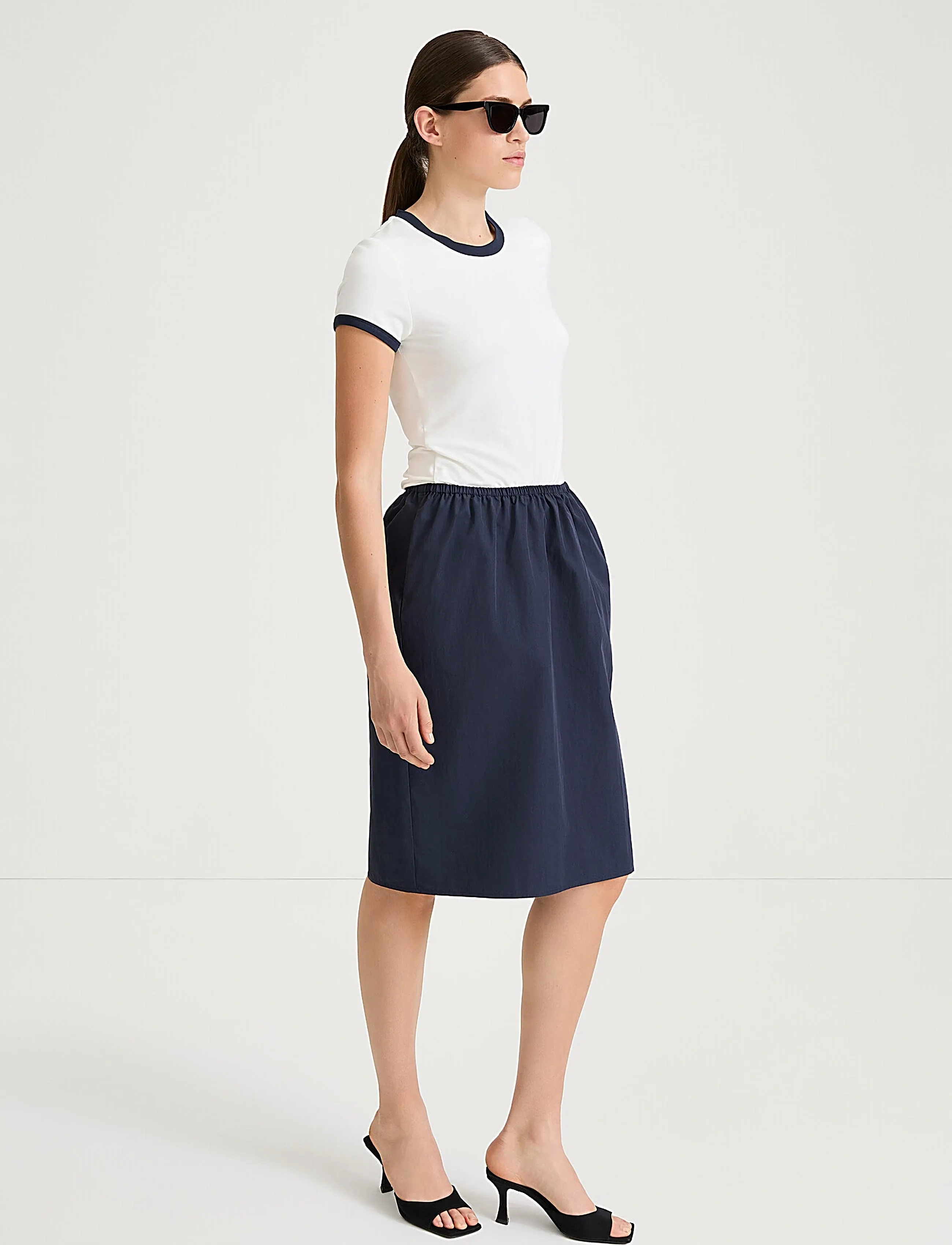 Stylein - SORREL SKIRT - midi skirts - midnight - 3
