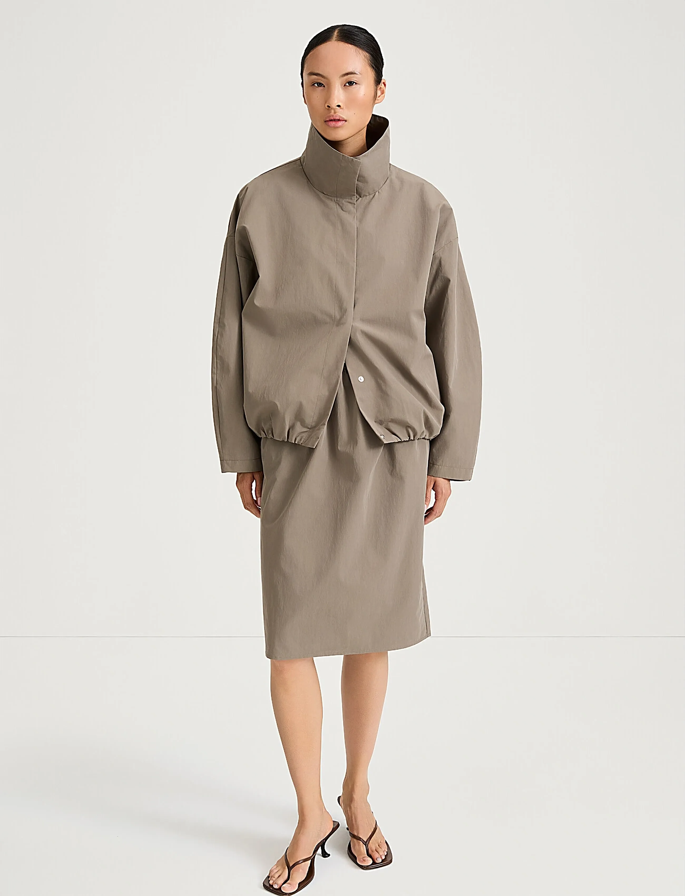 Stylein SAROU JACKET - Jacken - MUD / brown
