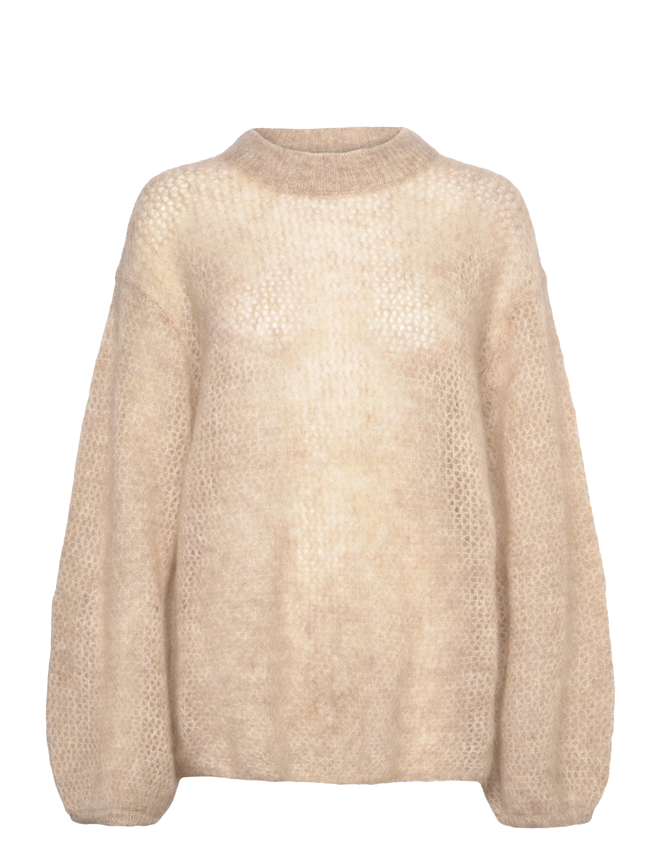 Stylein NELLA SWEATER - Kudumid - OYSTER / beige