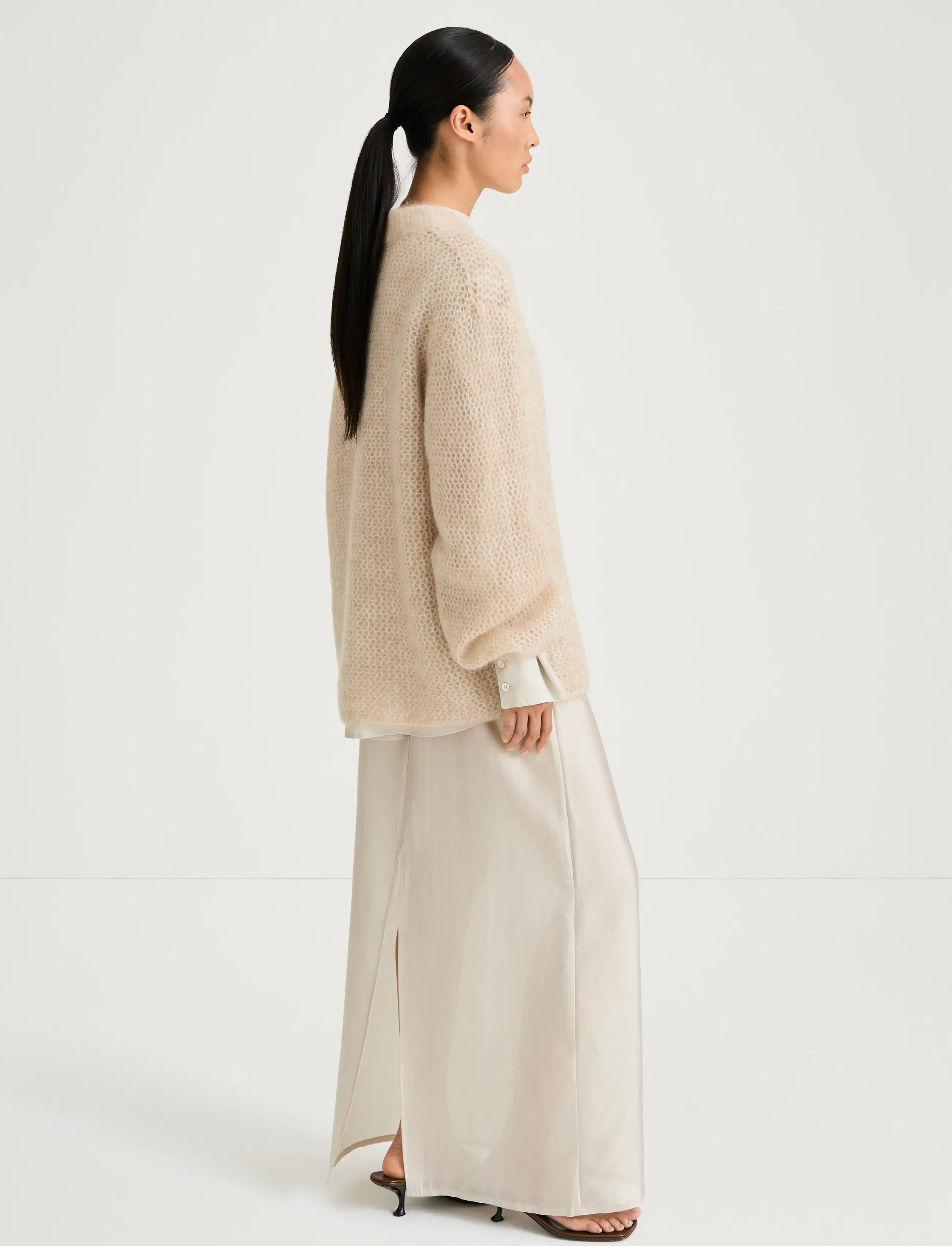 Stylein - NELLA SWEATER - sweaters - oyster - 3