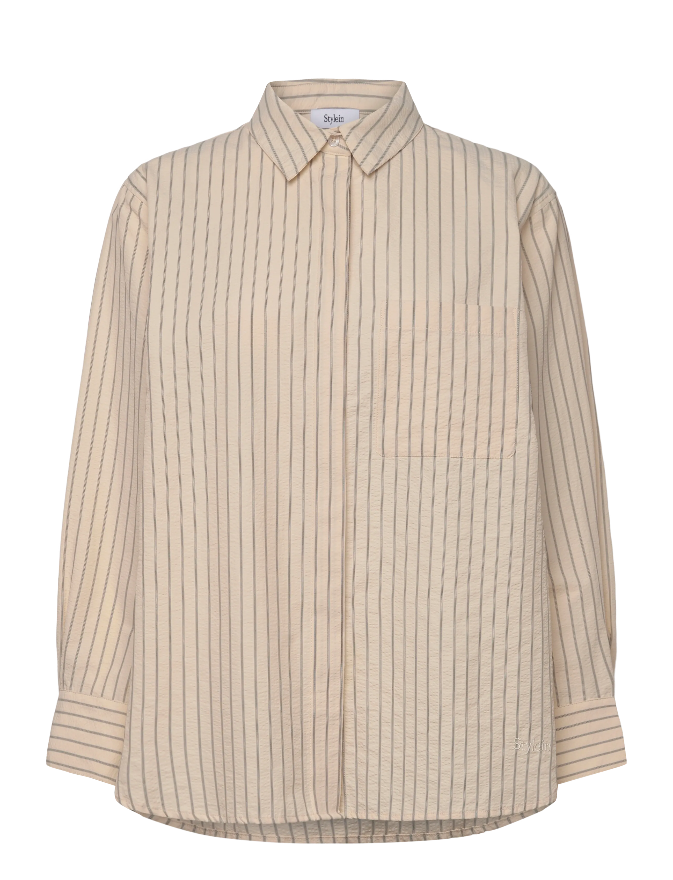 Stylein JANSELL SHIRT - Bluser & Skjorter - CREAM STRIPE / cream