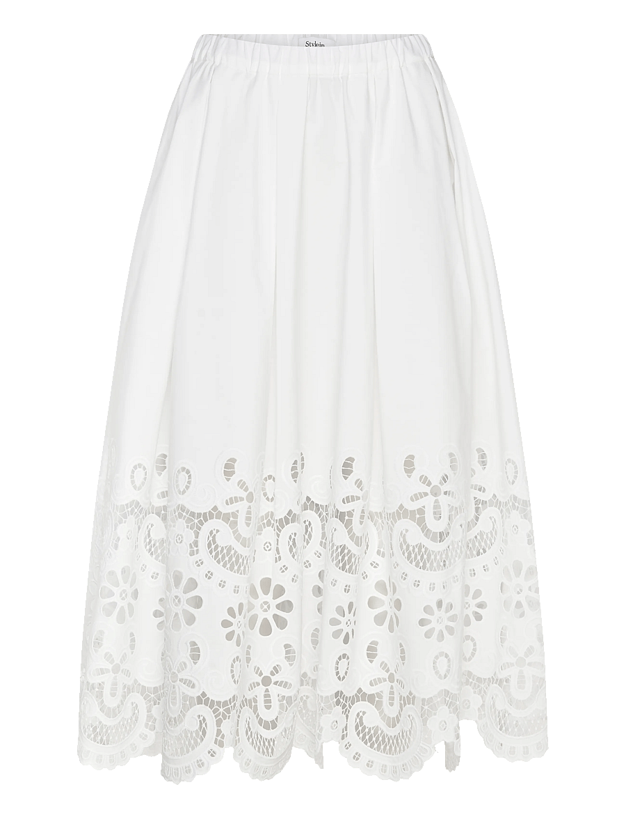 Stylein - JORAH SKIRT - midi-röcke - white - 1