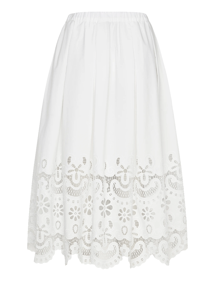 Stylein - JORAH SKIRT - midi-röcke - white - 2
