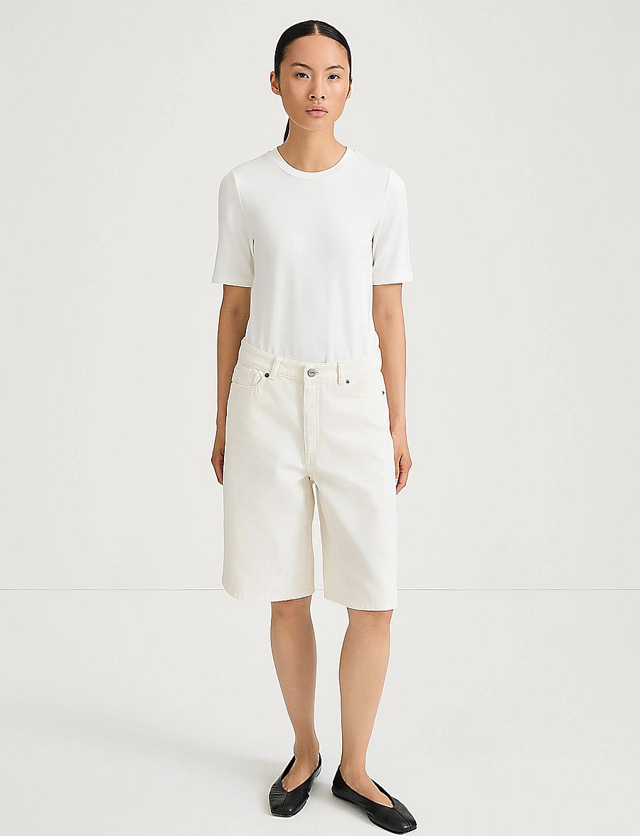 Stylein - KAYNE SHORTS - bermudashorts - ecru - 0