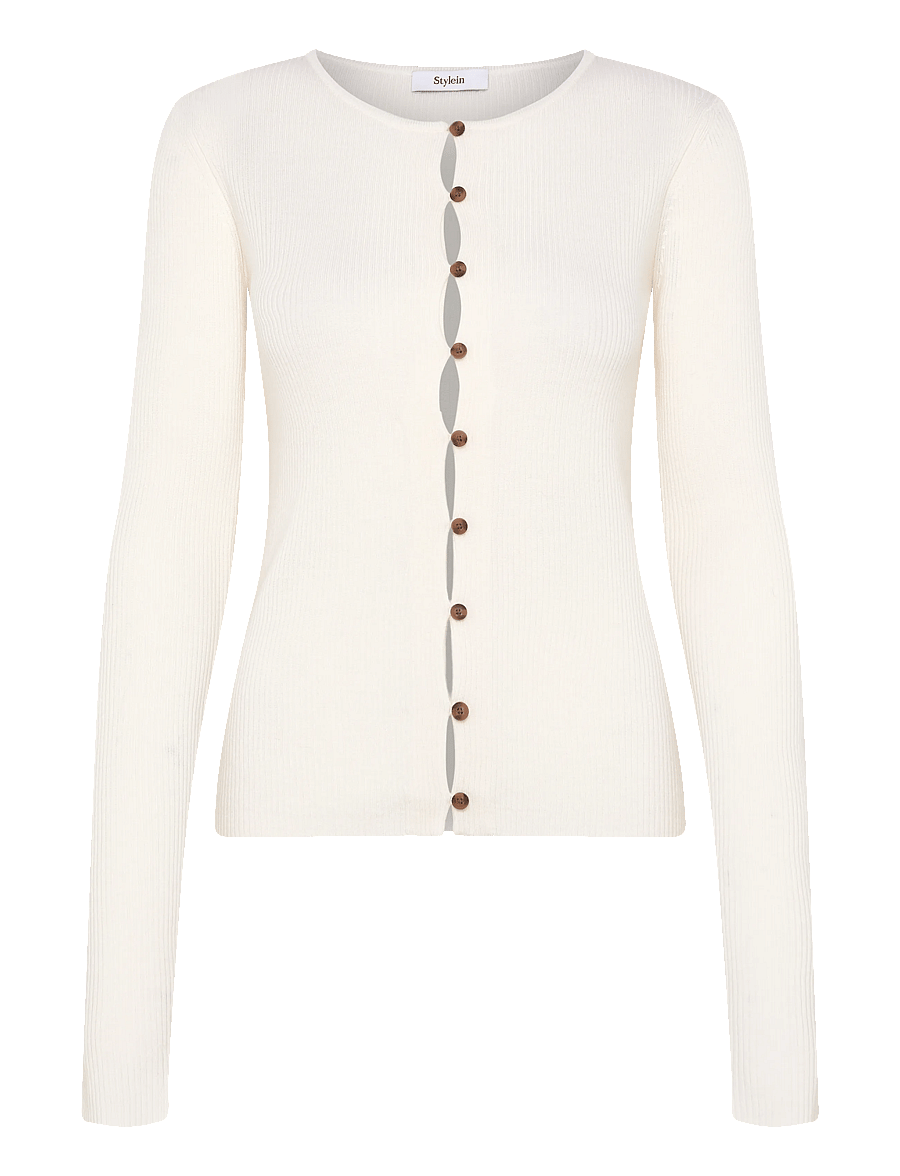 Stylein - HAMANI CARDIGAN - koftor - cream - 1