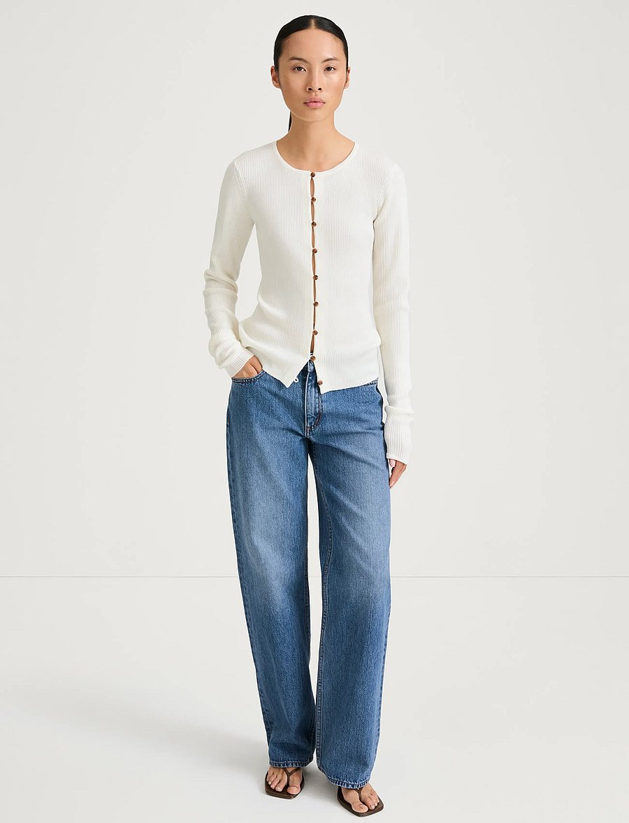 Stylein - HAMANI CARDIGAN - koftor - cream - 0