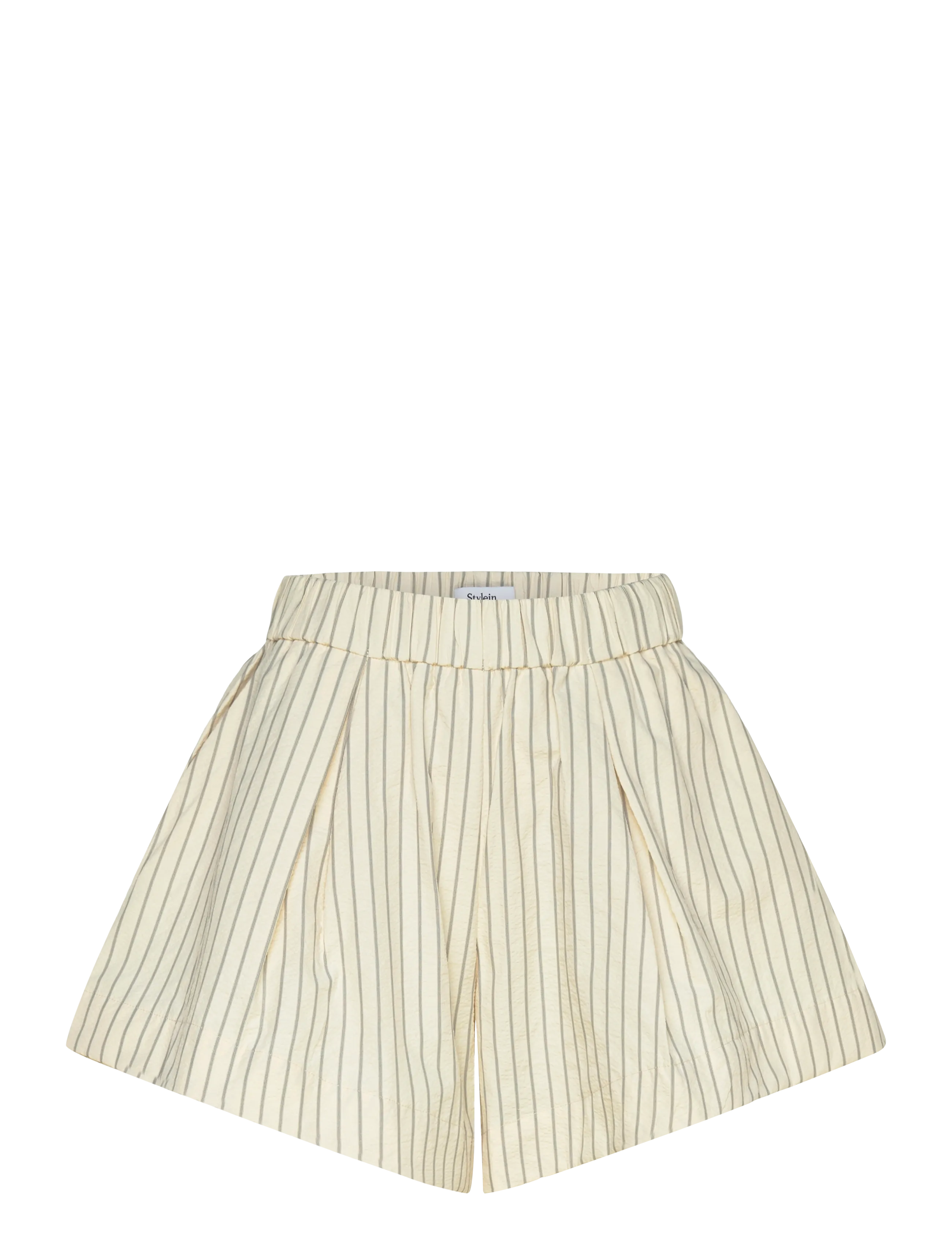 Stylein JOJO SHORTS - Shorts - CREAM STRIPE / cream