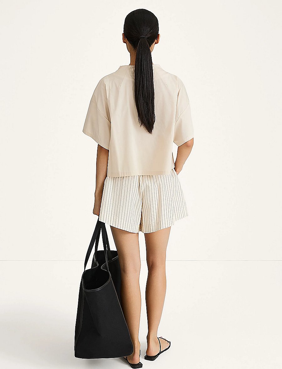 Stylein - JOJO SHORTS - freizeitshorts - cream stripe - 4