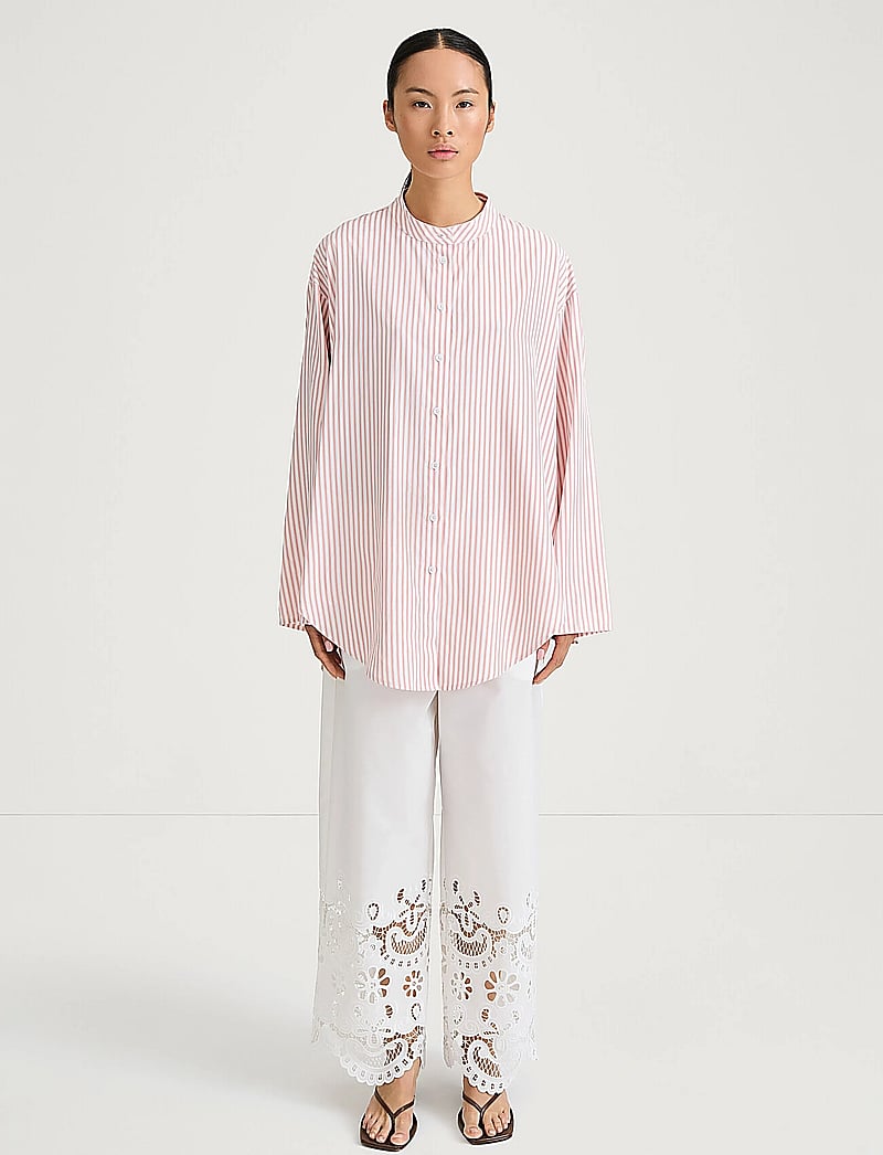Stylein - JAZARA SHIRT - teksasärgid - pink stripe - 0