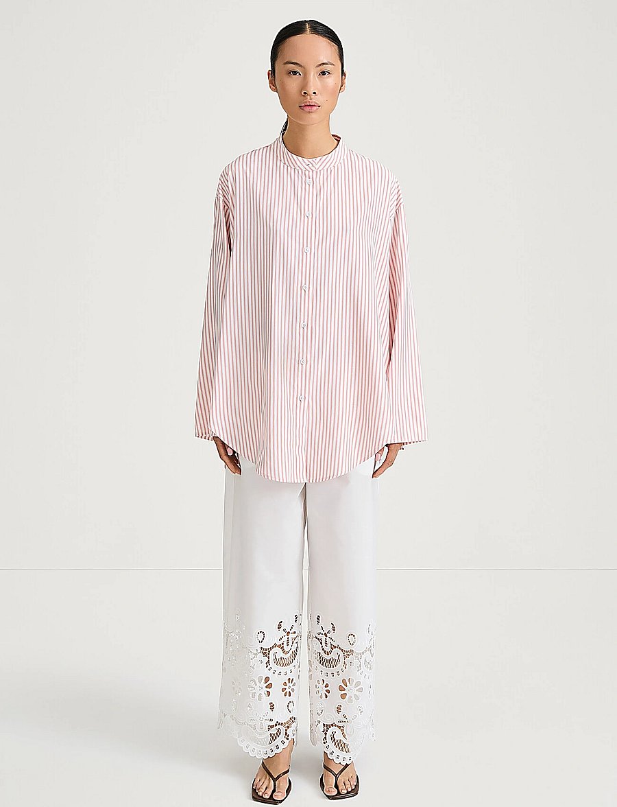 Stylein - JAZARA SHIRT - jeansskjortor - pink stripe - 0
